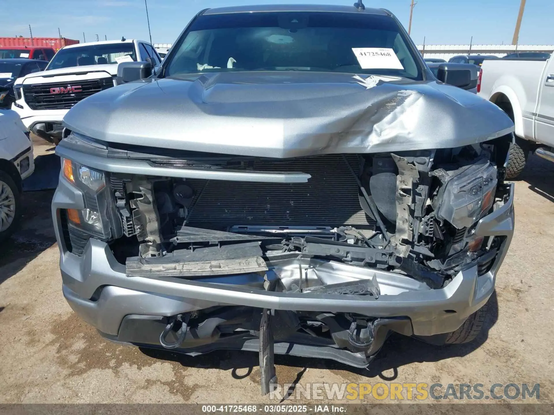 6 fotografías del automóvil dañado 1GCPABEK0RZ142259 CHEVROLET SILVERADO 1500 2024