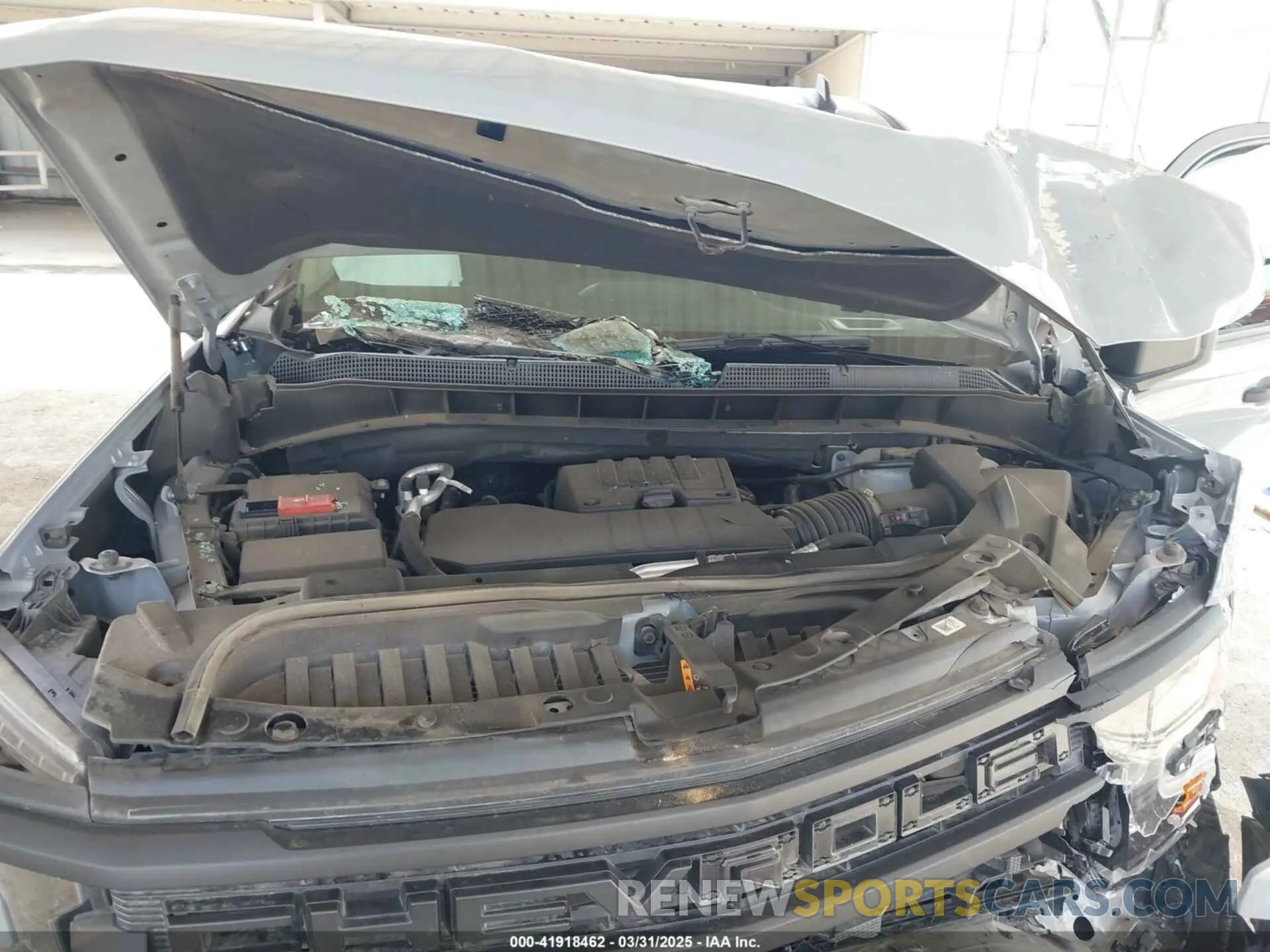 10 fotografías del automóvil dañado 1GCPABEK0RZ328996 CHEVROLET SILVERADO 1500 2024