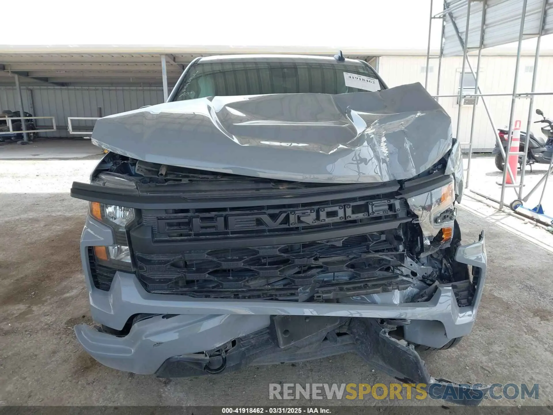 12 fotografías del automóvil dañado 1GCPABEK0RZ328996 CHEVROLET SILVERADO 1500 2024