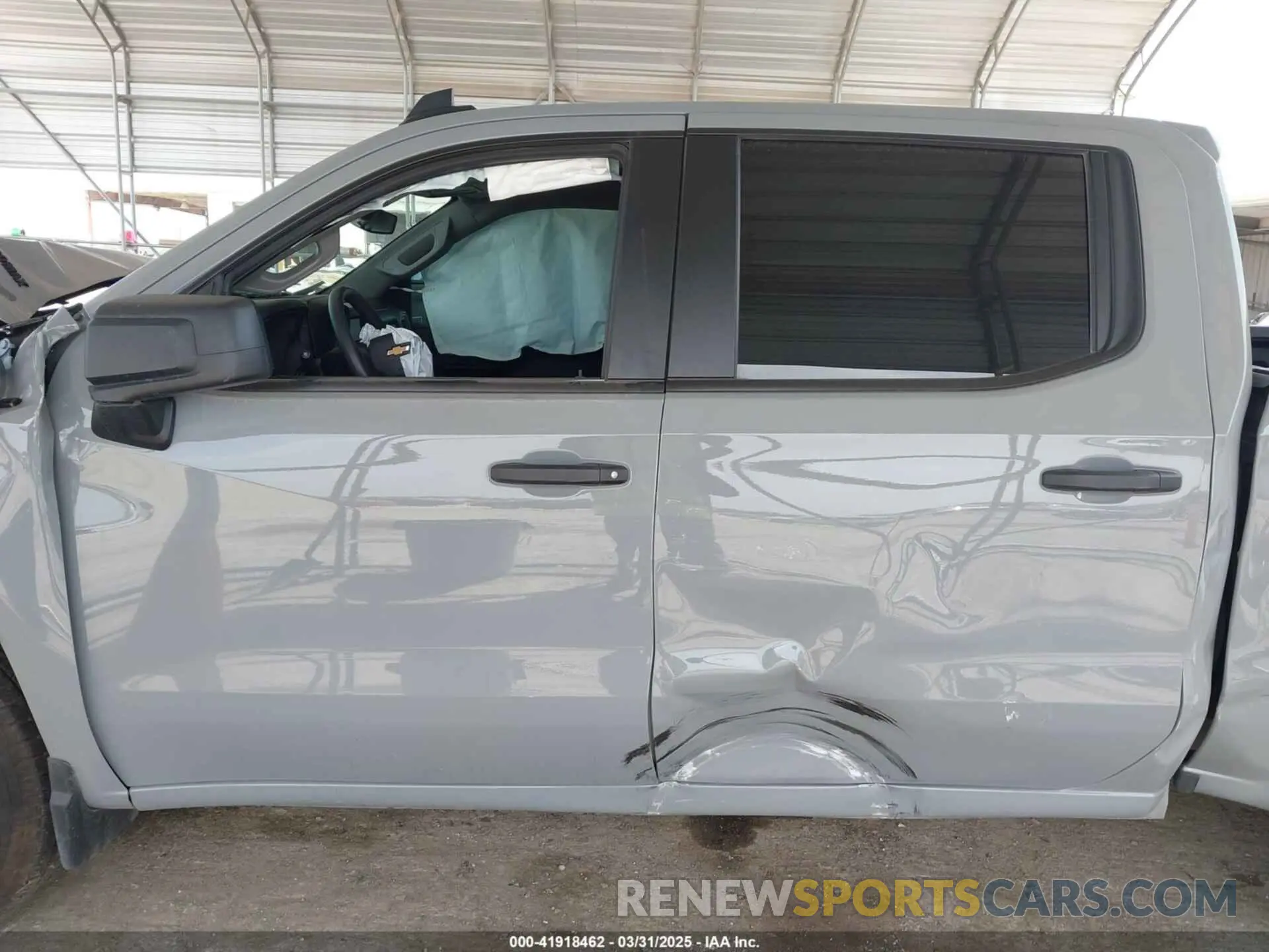 14 fotografías del automóvil dañado 1GCPABEK0RZ328996 CHEVROLET SILVERADO 1500 2024