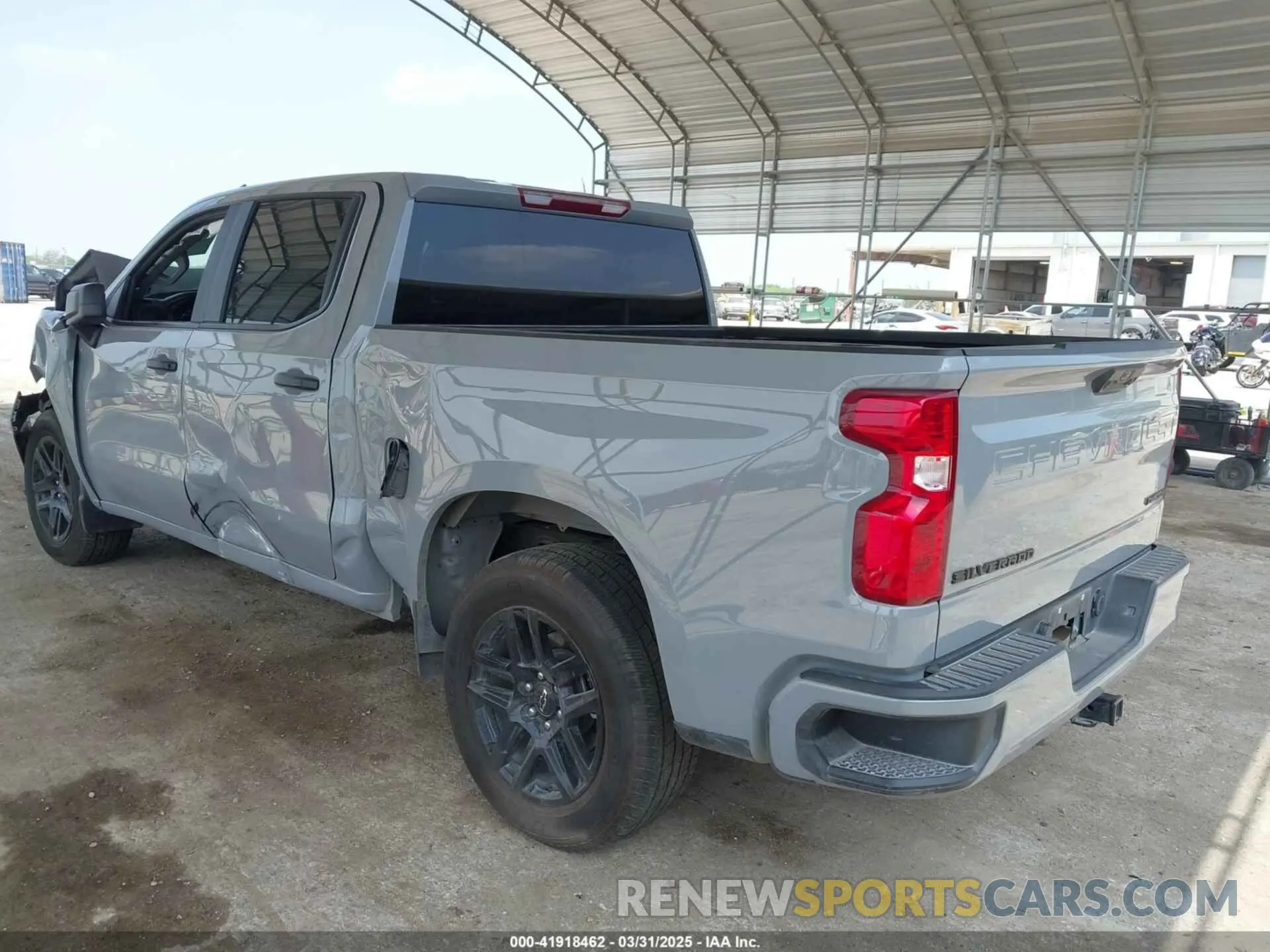 3 fotografías del automóvil dañado 1GCPABEK0RZ328996 CHEVROLET SILVERADO 1500 2024