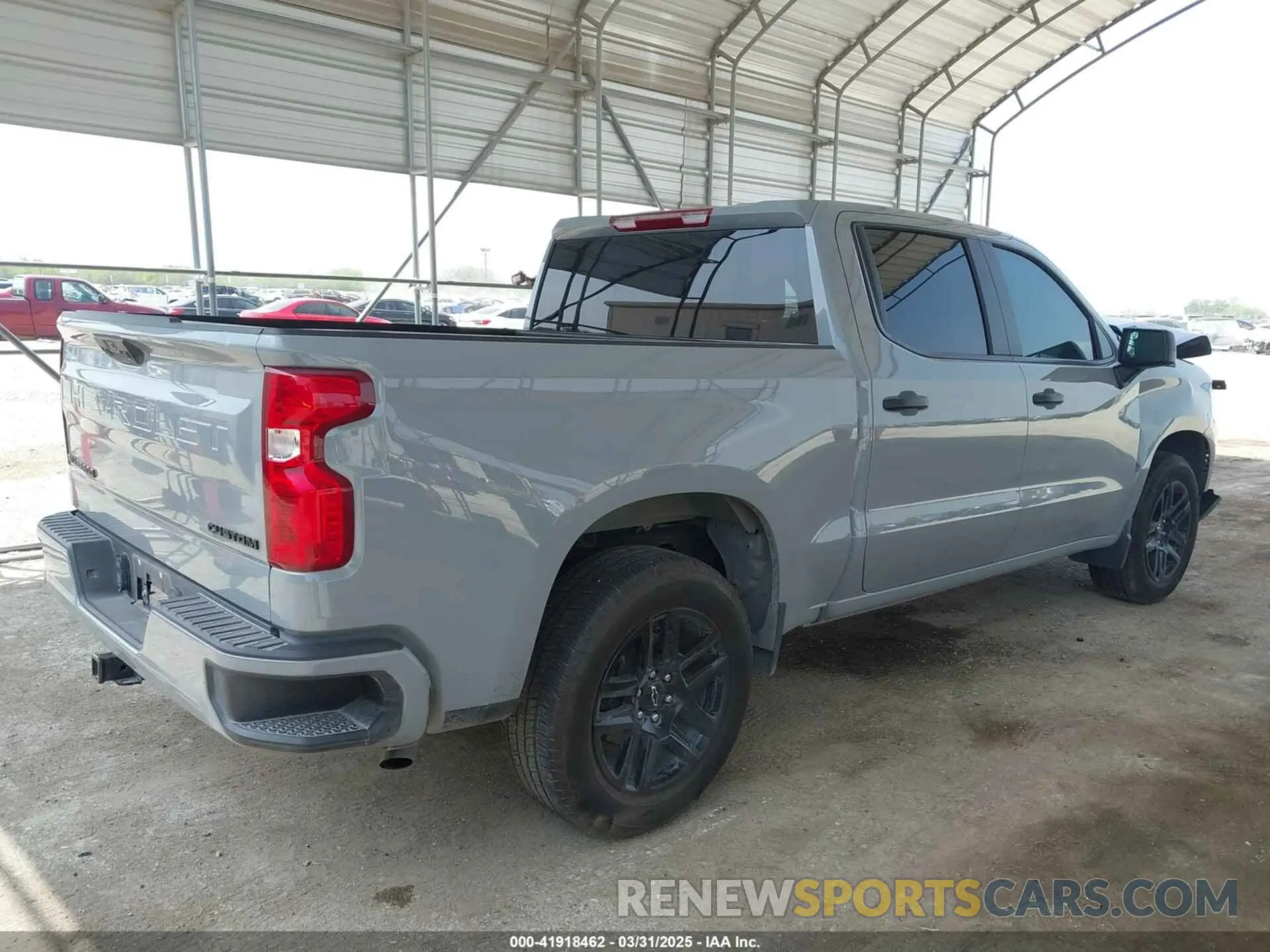 4 fotografías del automóvil dañado 1GCPABEK0RZ328996 CHEVROLET SILVERADO 1500 2024