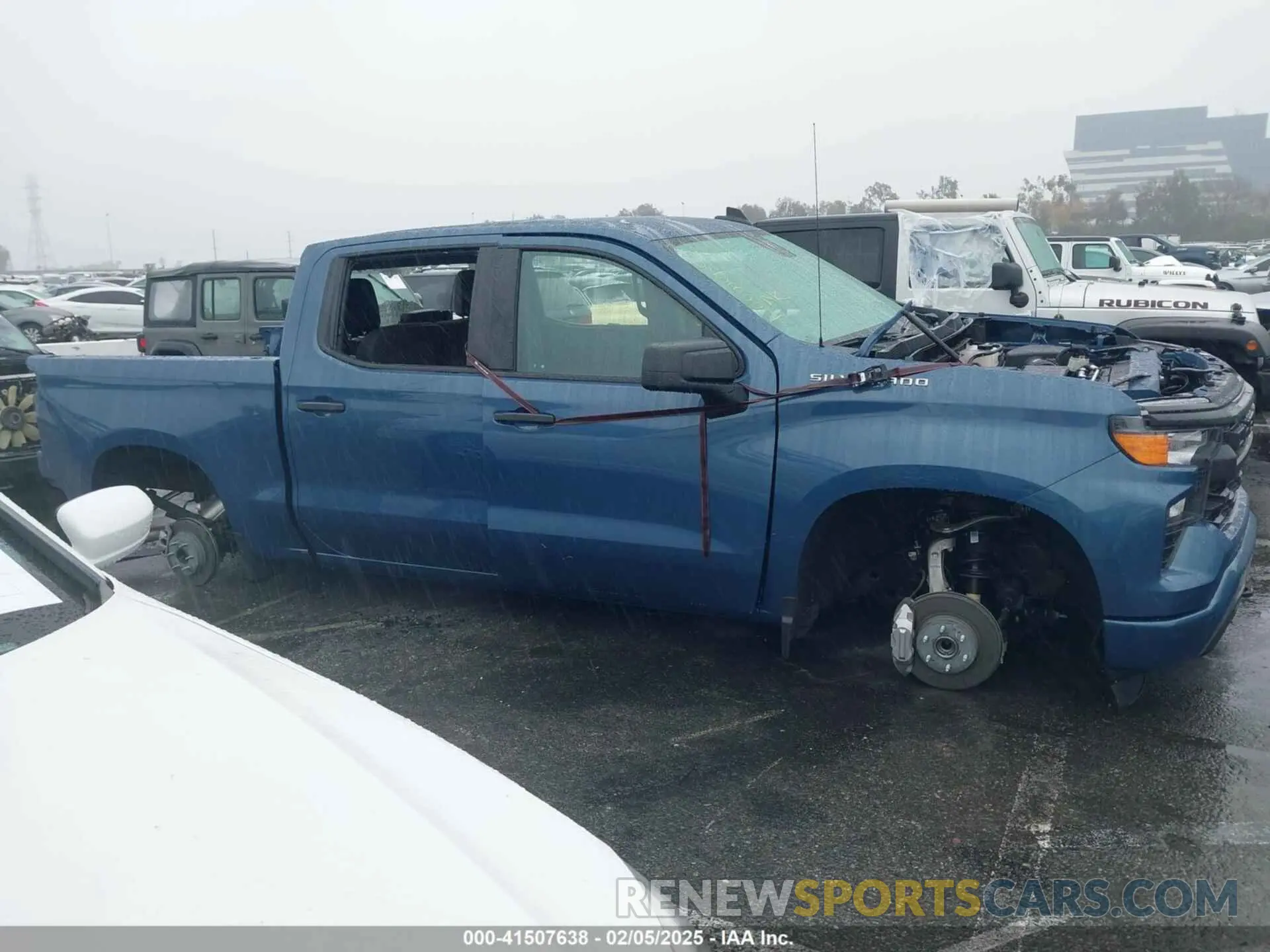 12 fotografías del automóvil dañado 1GCPABEK0RZ342557 CHEVROLET SILVERADO 1500 2024