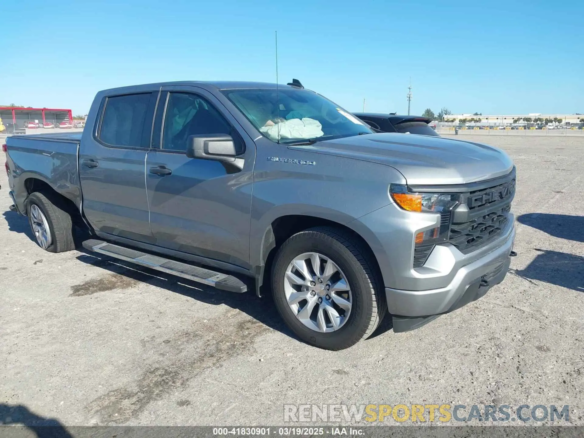 1 fotografías del automóvil dañado 1GCPABEK3RZ174705 CHEVROLET SILVERADO 1500 2024