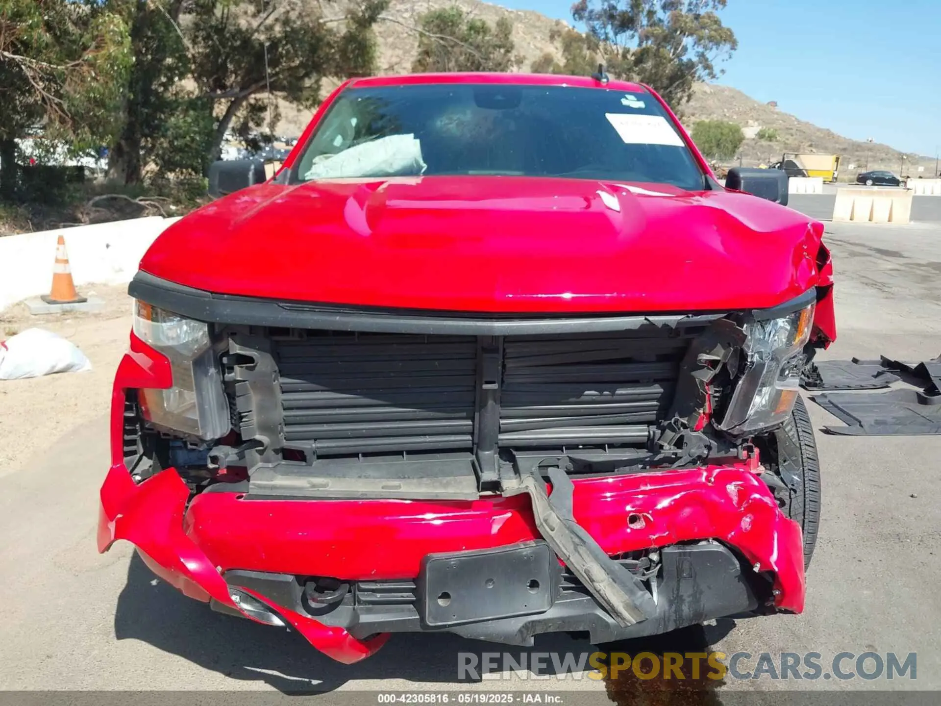 12 fotografías del automóvil dañado 1GCPABEK5RZ155640 CHEVROLET SILVERADO 1500 2024