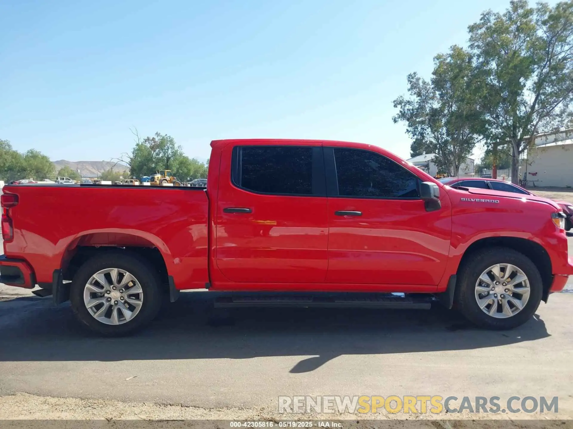13 fotografías del automóvil dañado 1GCPABEK5RZ155640 CHEVROLET SILVERADO 1500 2024