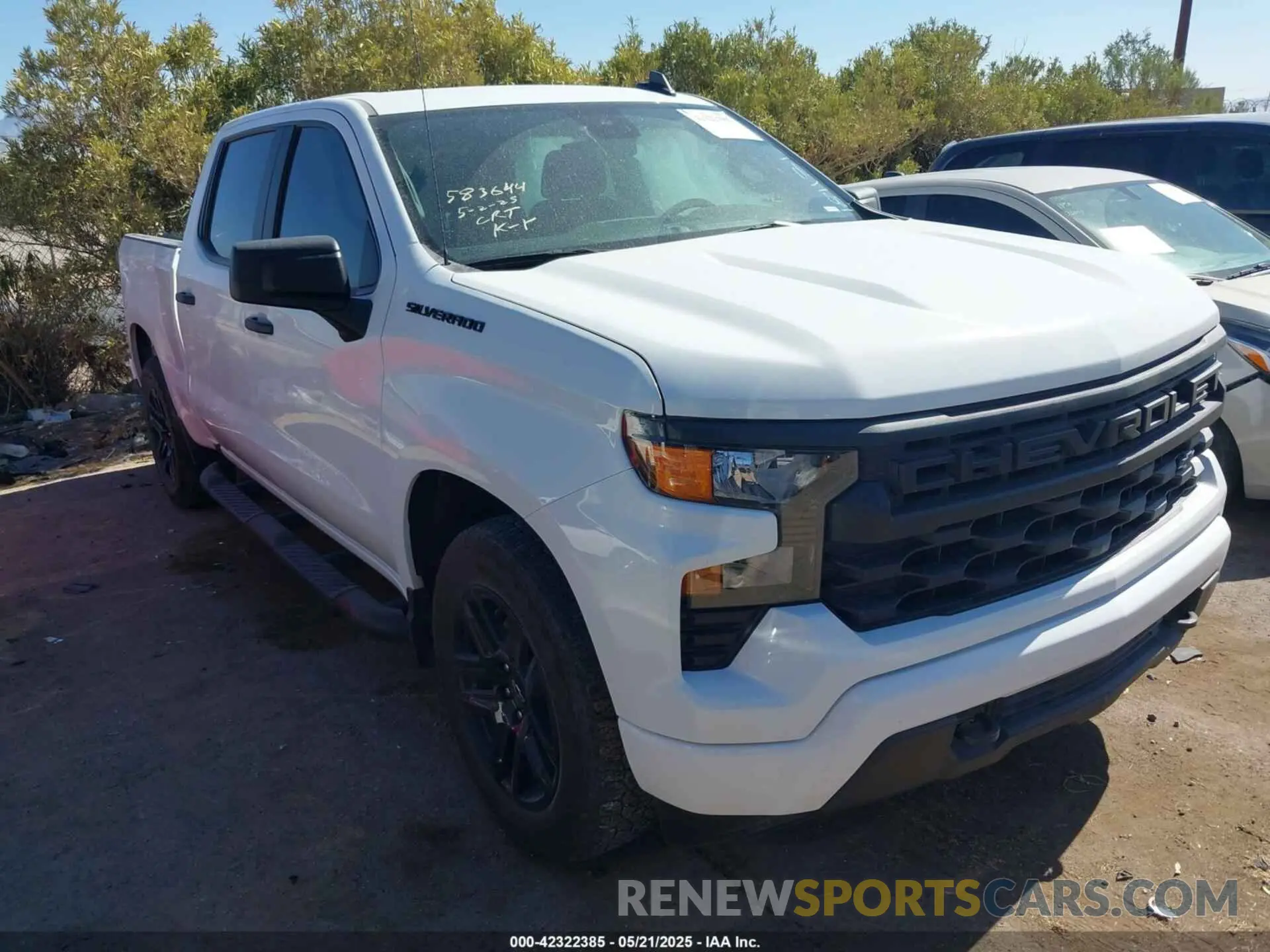 1 fotografías del automóvil dañado 1GCPABEK5RZ181171 CHEVROLET SILVERADO 1500 2024