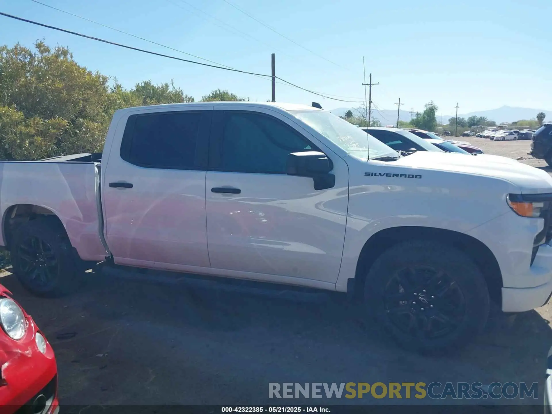 13 fotografías del automóvil dañado 1GCPABEK5RZ181171 CHEVROLET SILVERADO 1500 2024