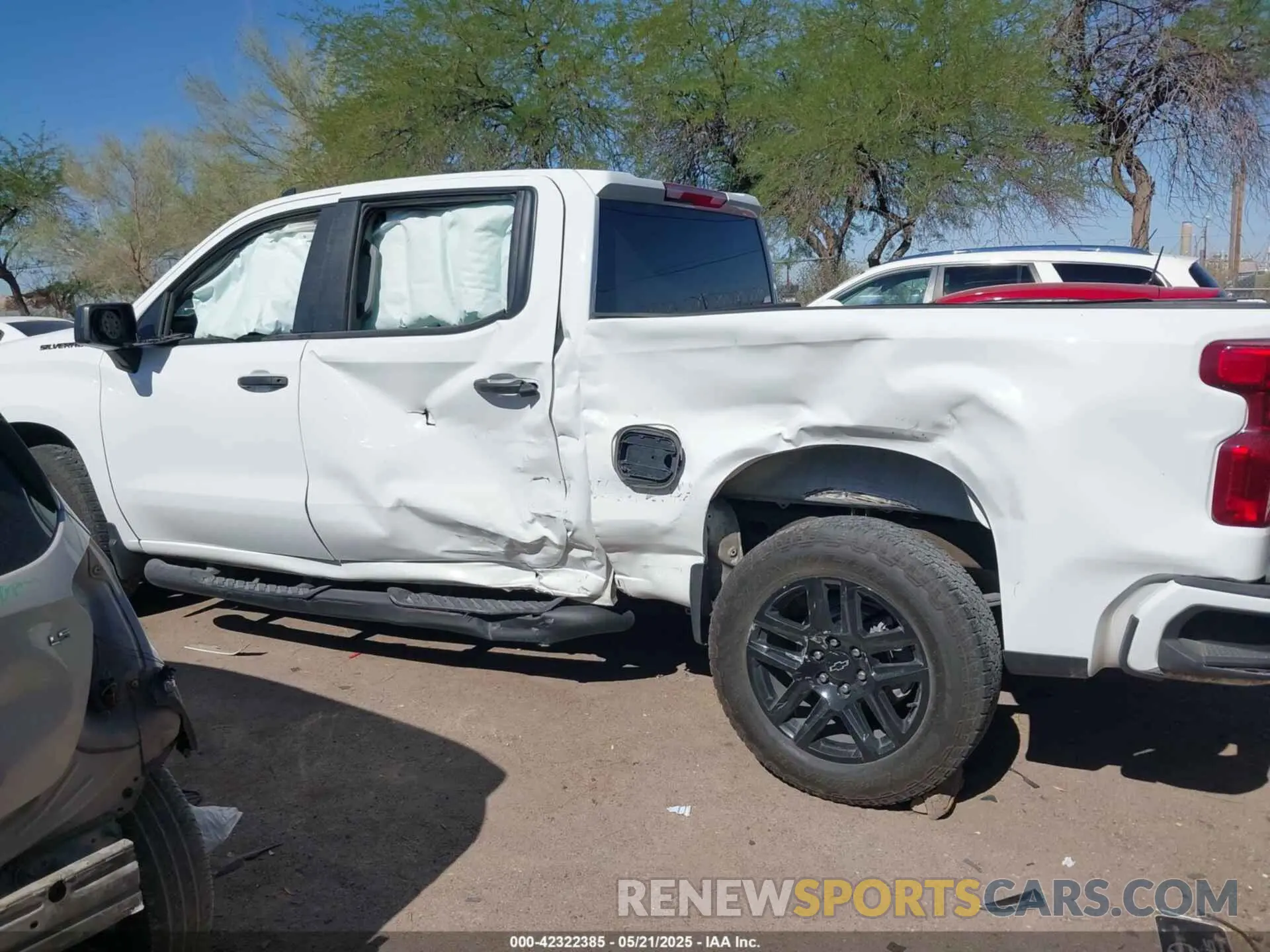 14 fotografías del automóvil dañado 1GCPABEK5RZ181171 CHEVROLET SILVERADO 1500 2024