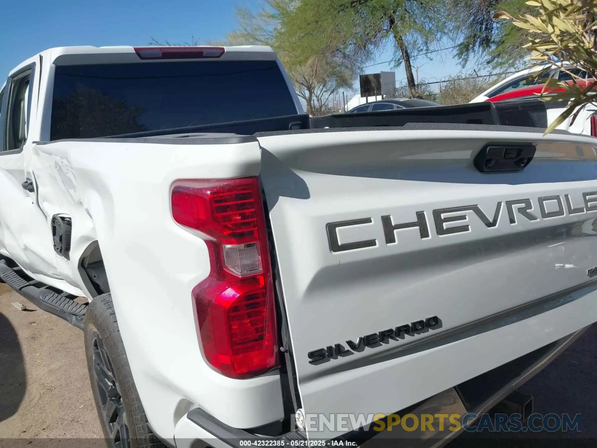 16 fotografías del automóvil dañado 1GCPABEK5RZ181171 CHEVROLET SILVERADO 1500 2024