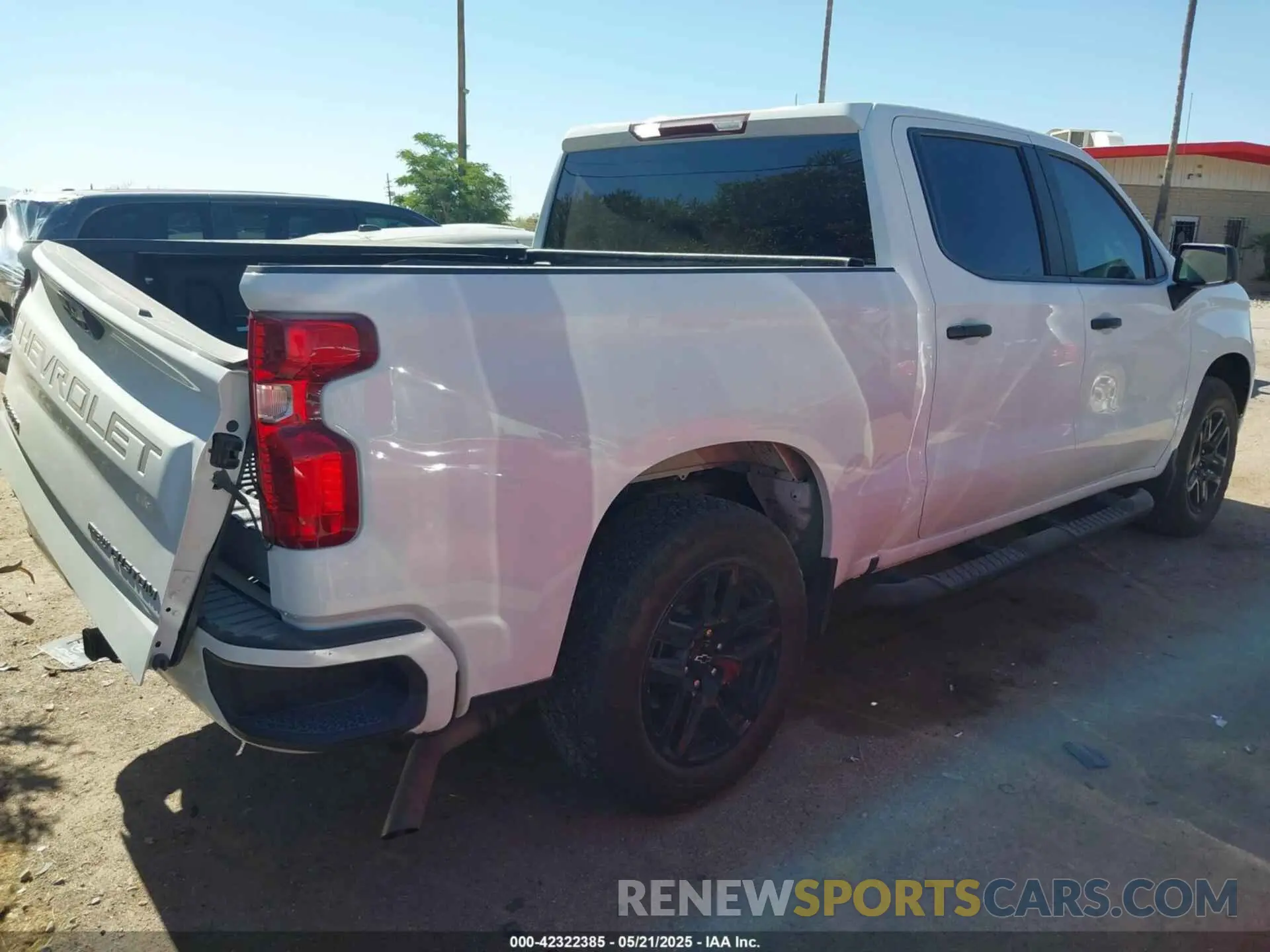4 fotografías del automóvil dañado 1GCPABEK5RZ181171 CHEVROLET SILVERADO 1500 2024