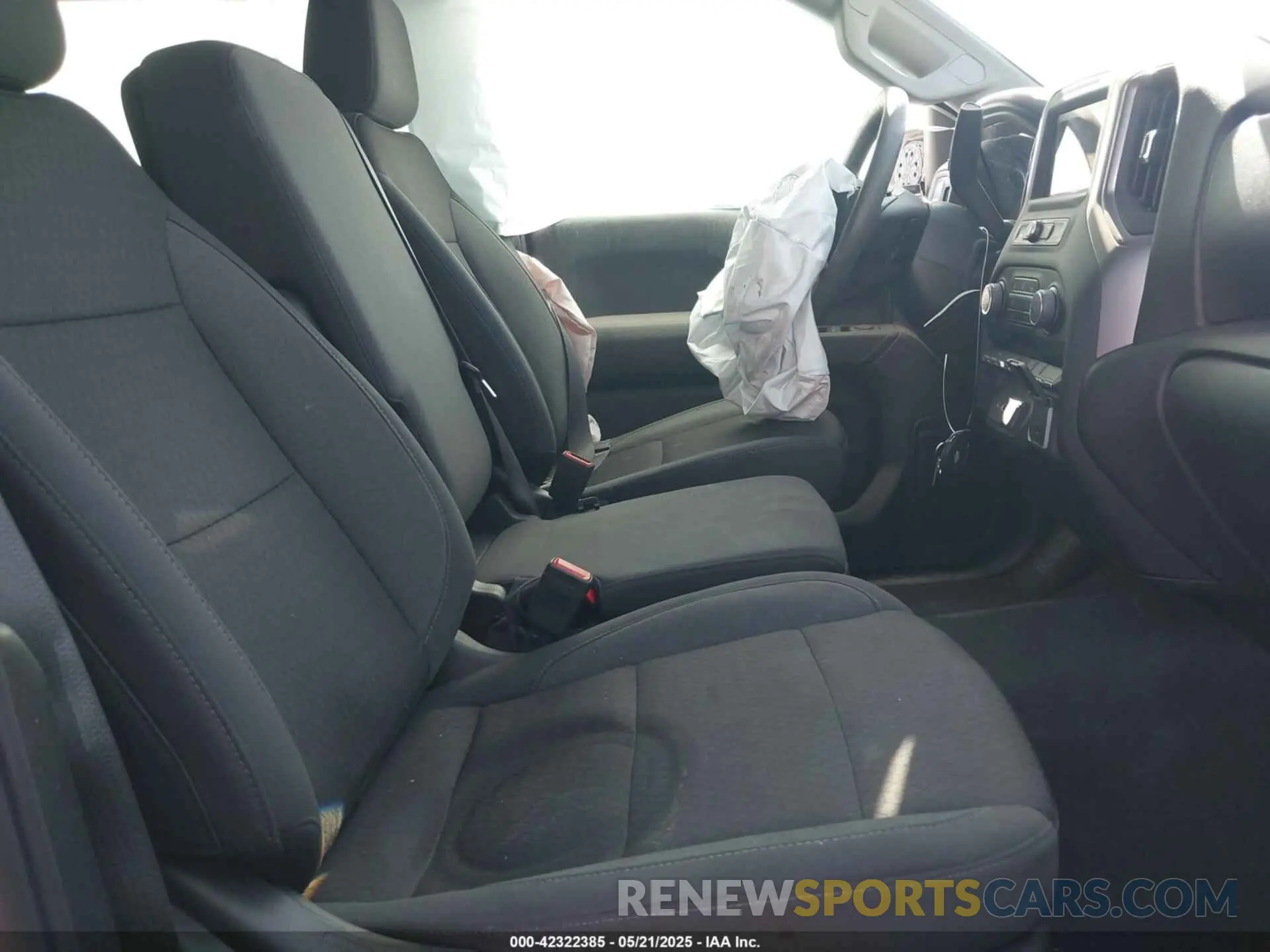 5 fotografías del automóvil dañado 1GCPABEK5RZ181171 CHEVROLET SILVERADO 1500 2024