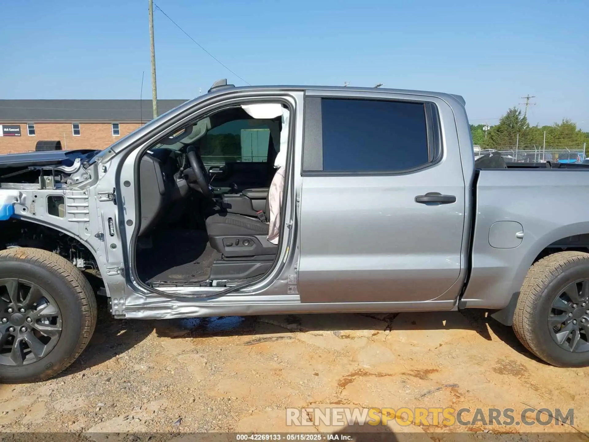 14 fotografías del automóvil dañado 1GCPABEK5RZ211074 CHEVROLET SILVERADO 1500 2024