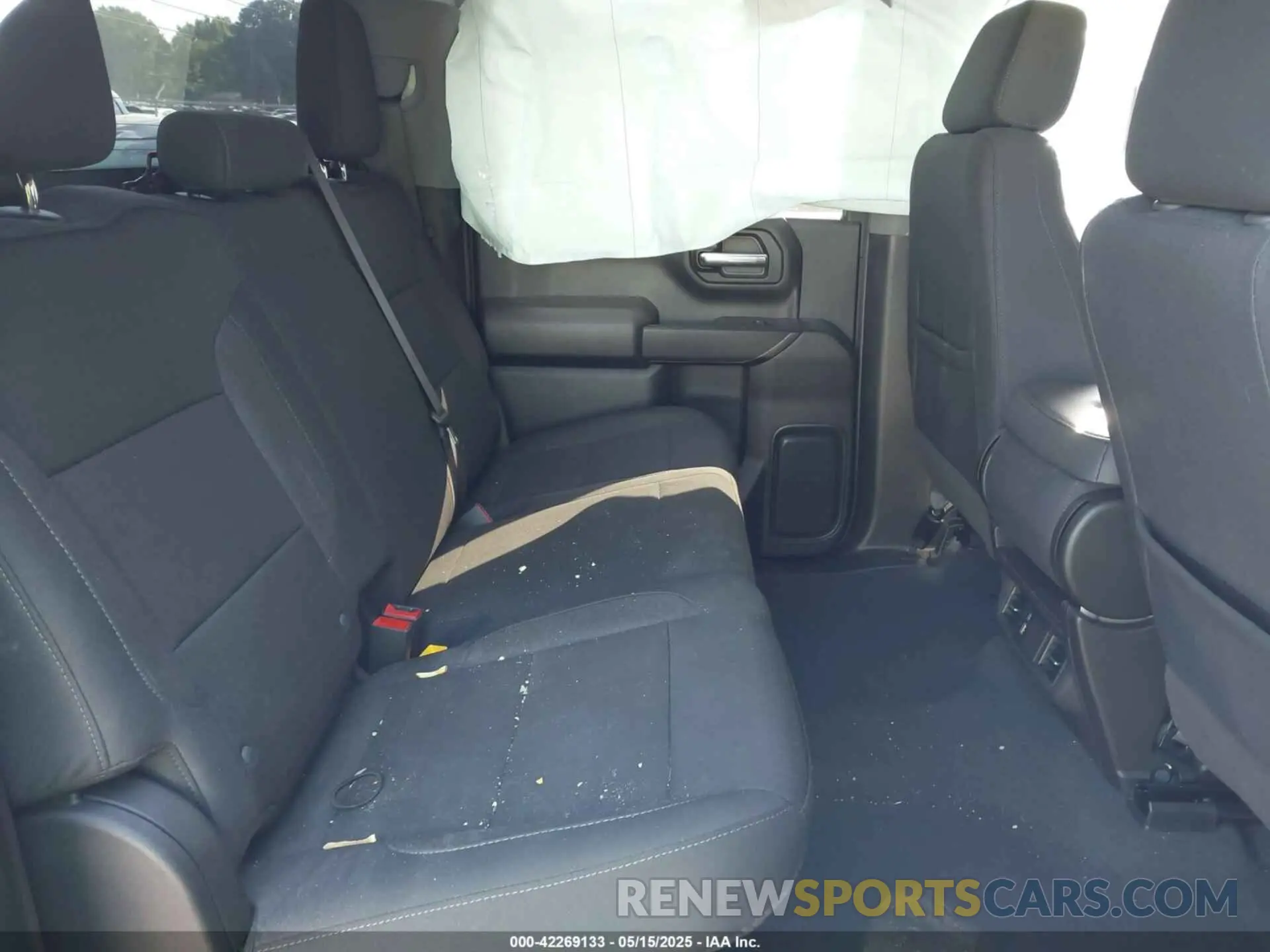 8 fotografías del automóvil dañado 1GCPABEK5RZ211074 CHEVROLET SILVERADO 1500 2024