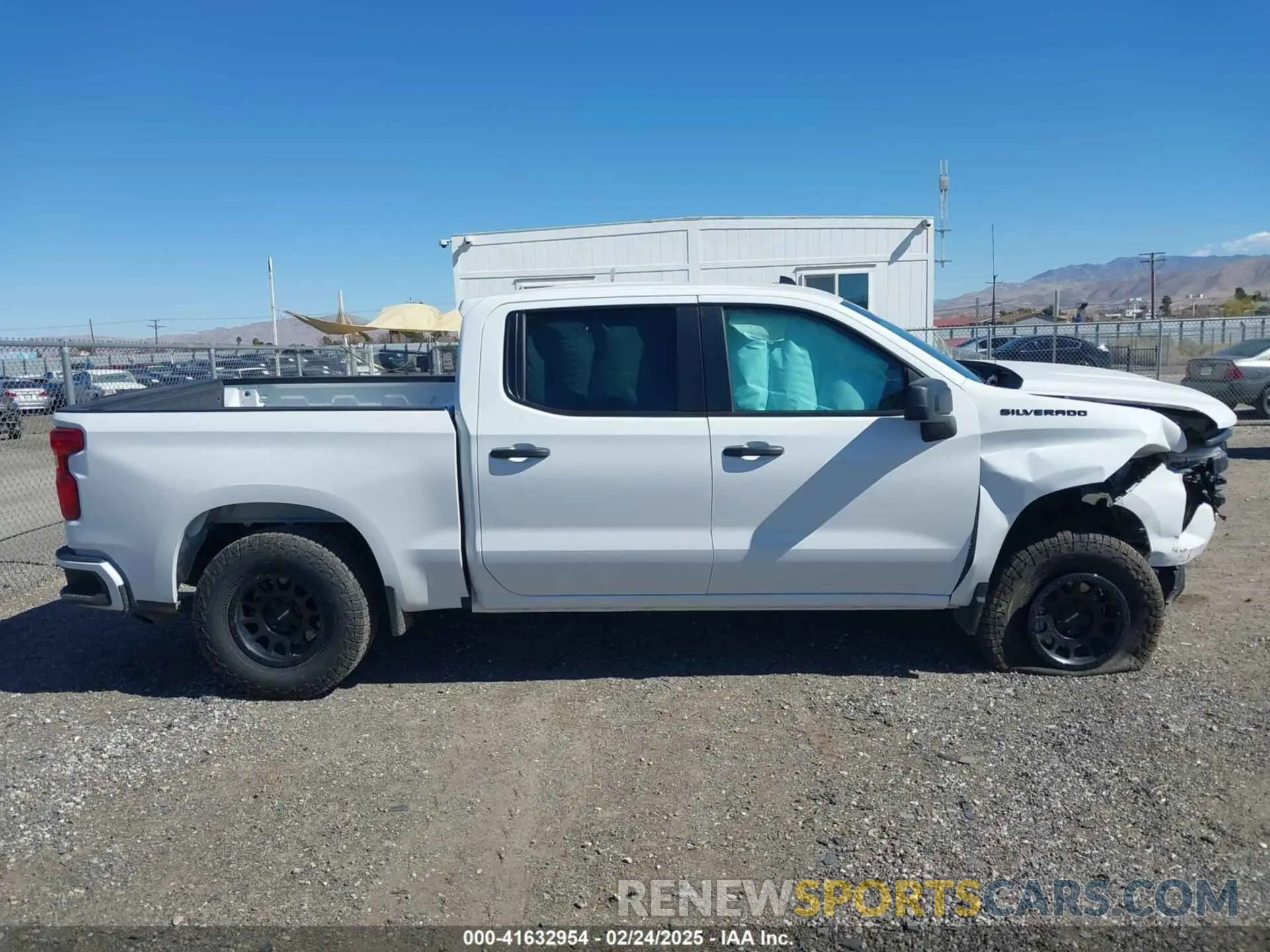 13 fotografías del automóvil dañado 1GCPABEK7RZ157809 CHEVROLET SILVERADO 1500 2024