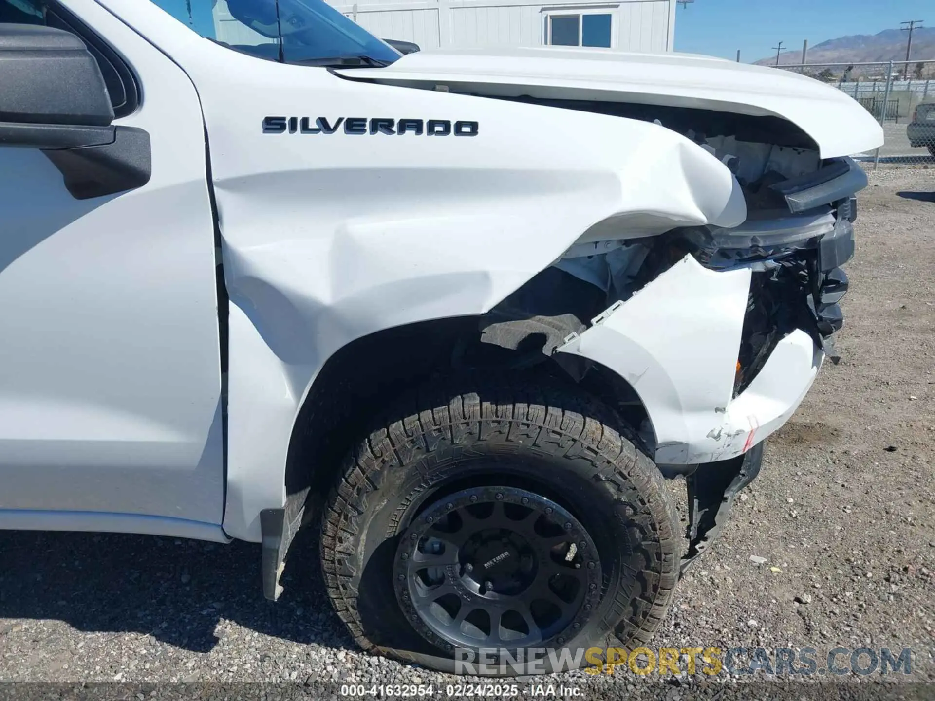 6 fotografías del automóvil dañado 1GCPABEK7RZ157809 CHEVROLET SILVERADO 1500 2024