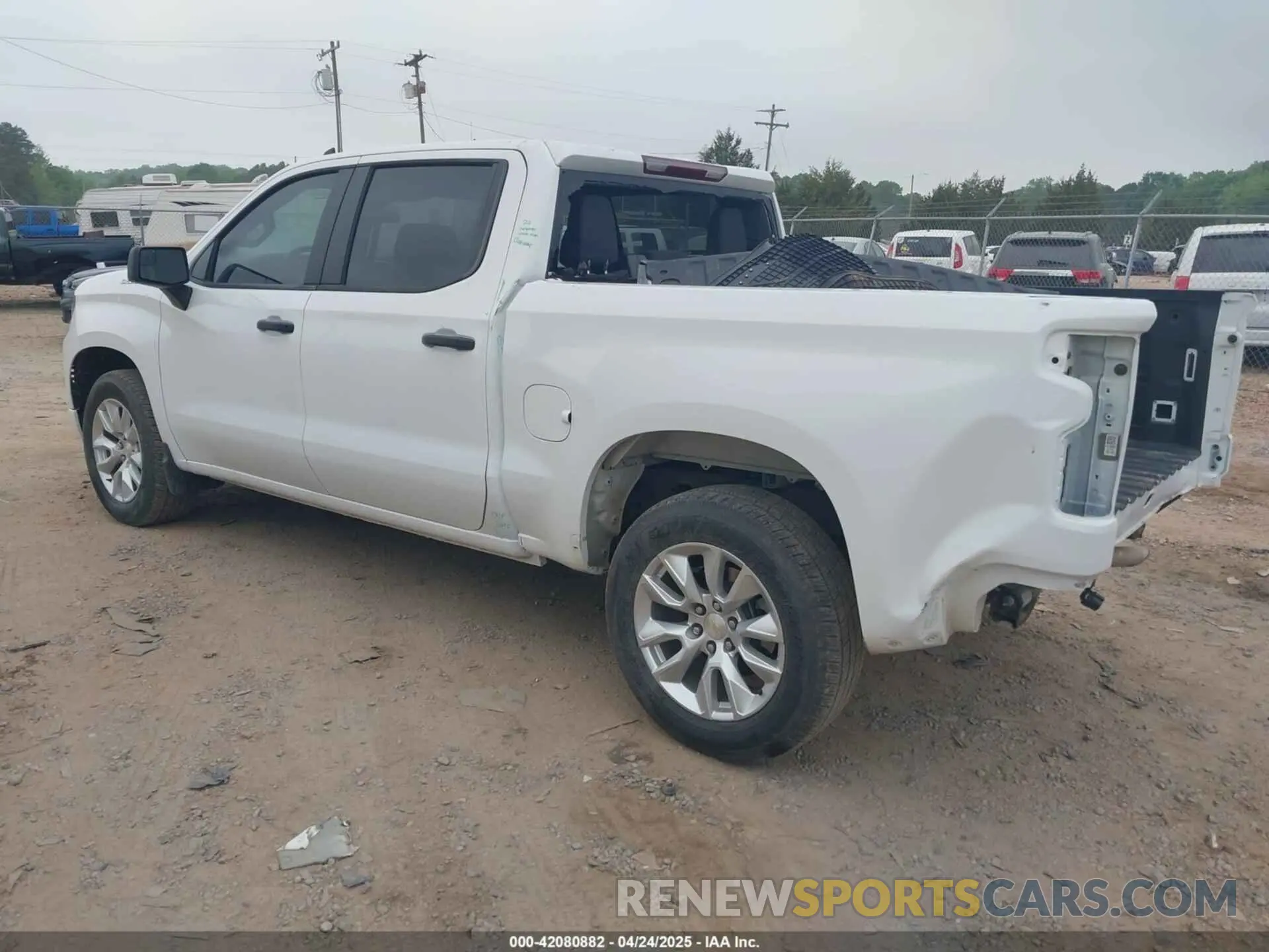 3 fotografías del automóvil dañado 1GCPABEKXRZ297160 CHEVROLET SILVERADO 1500 2024