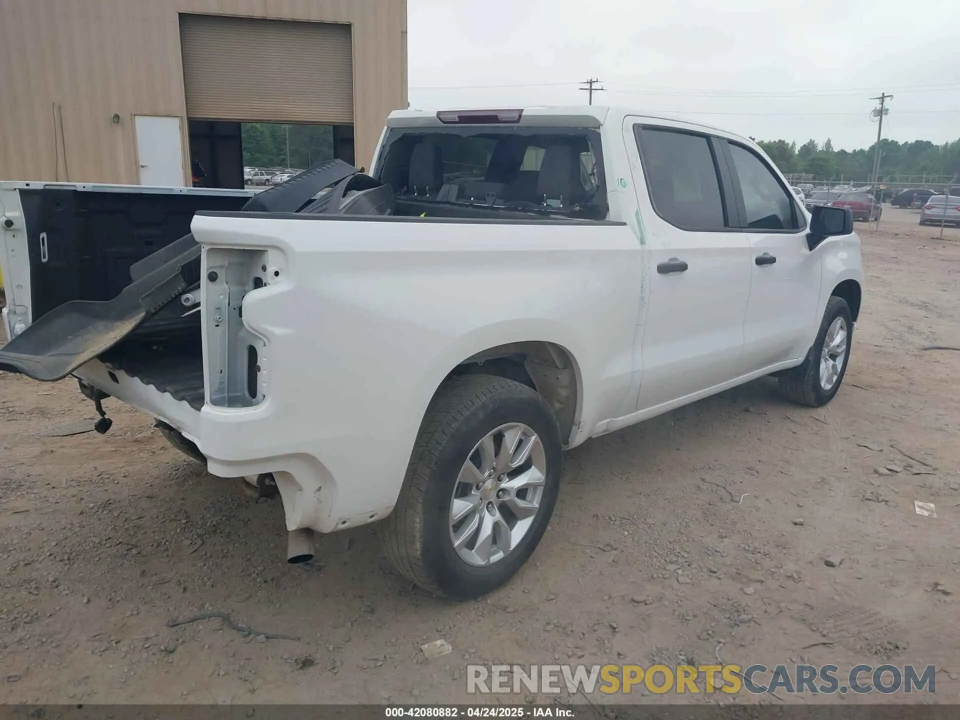 4 fotografías del automóvil dañado 1GCPABEKXRZ297160 CHEVROLET SILVERADO 1500 2024