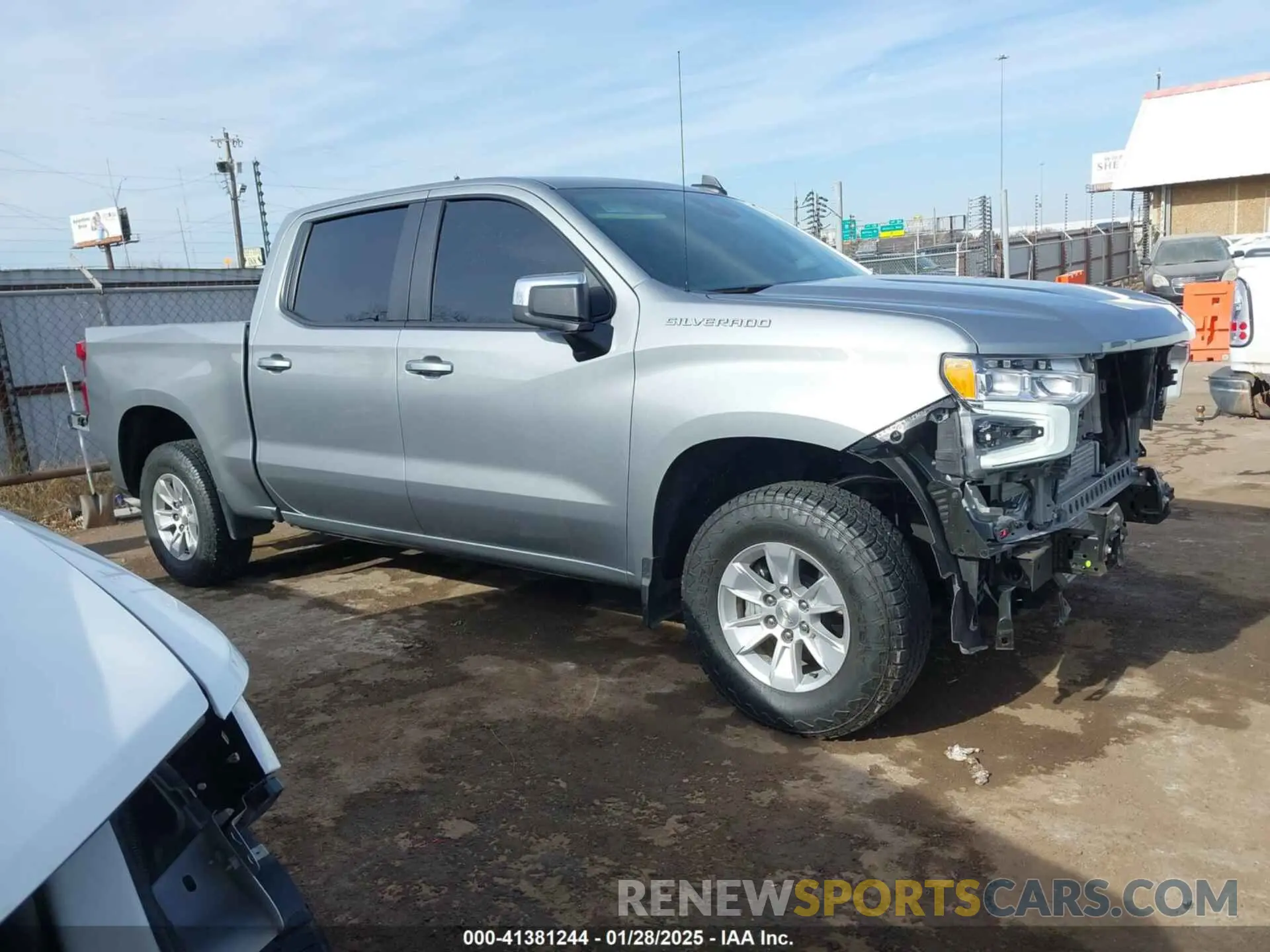 14 fotografías del automóvil dañado 1GCPACEK2RZ168867 CHEVROLET SILVERADO 1500 2024