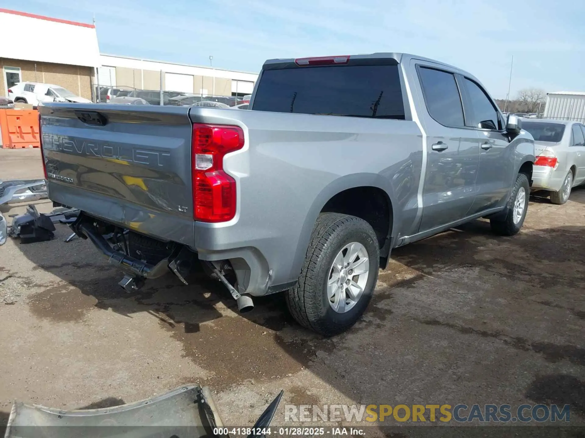 4 fotografías del automóvil dañado 1GCPACEK2RZ168867 CHEVROLET SILVERADO 1500 2024