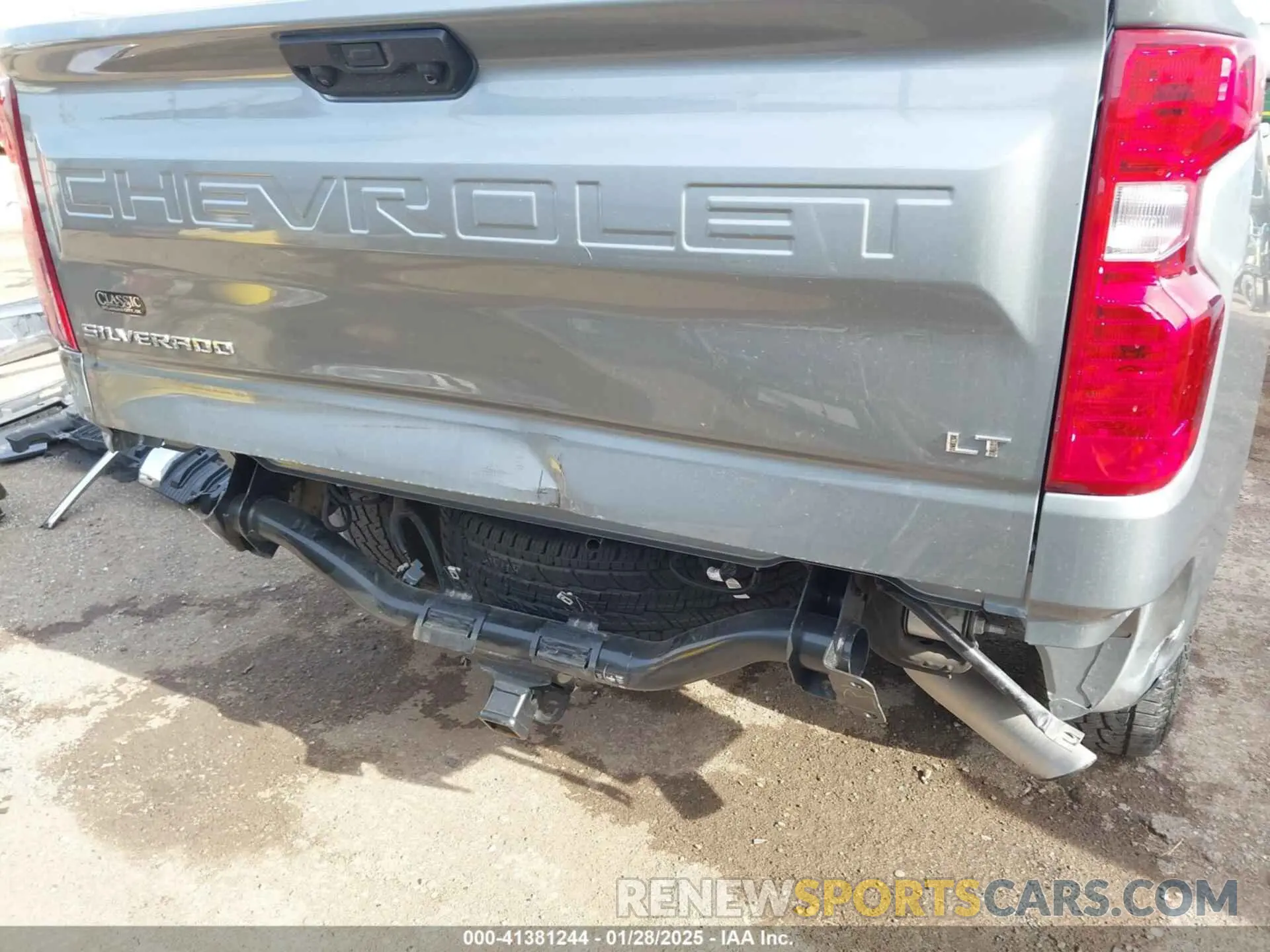 6 fotografías del automóvil dañado 1GCPACEK2RZ168867 CHEVROLET SILVERADO 1500 2024