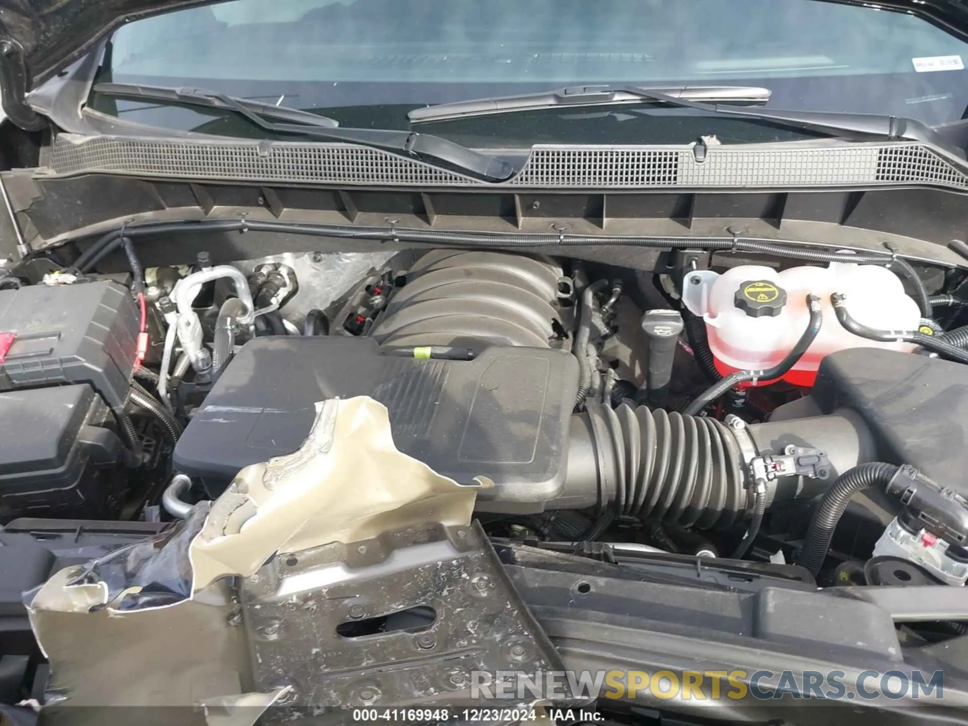 10 fotografías del automóvil dañado 1GCPADED3RZ351797 CHEVROLET SILVERADO 1500 2024