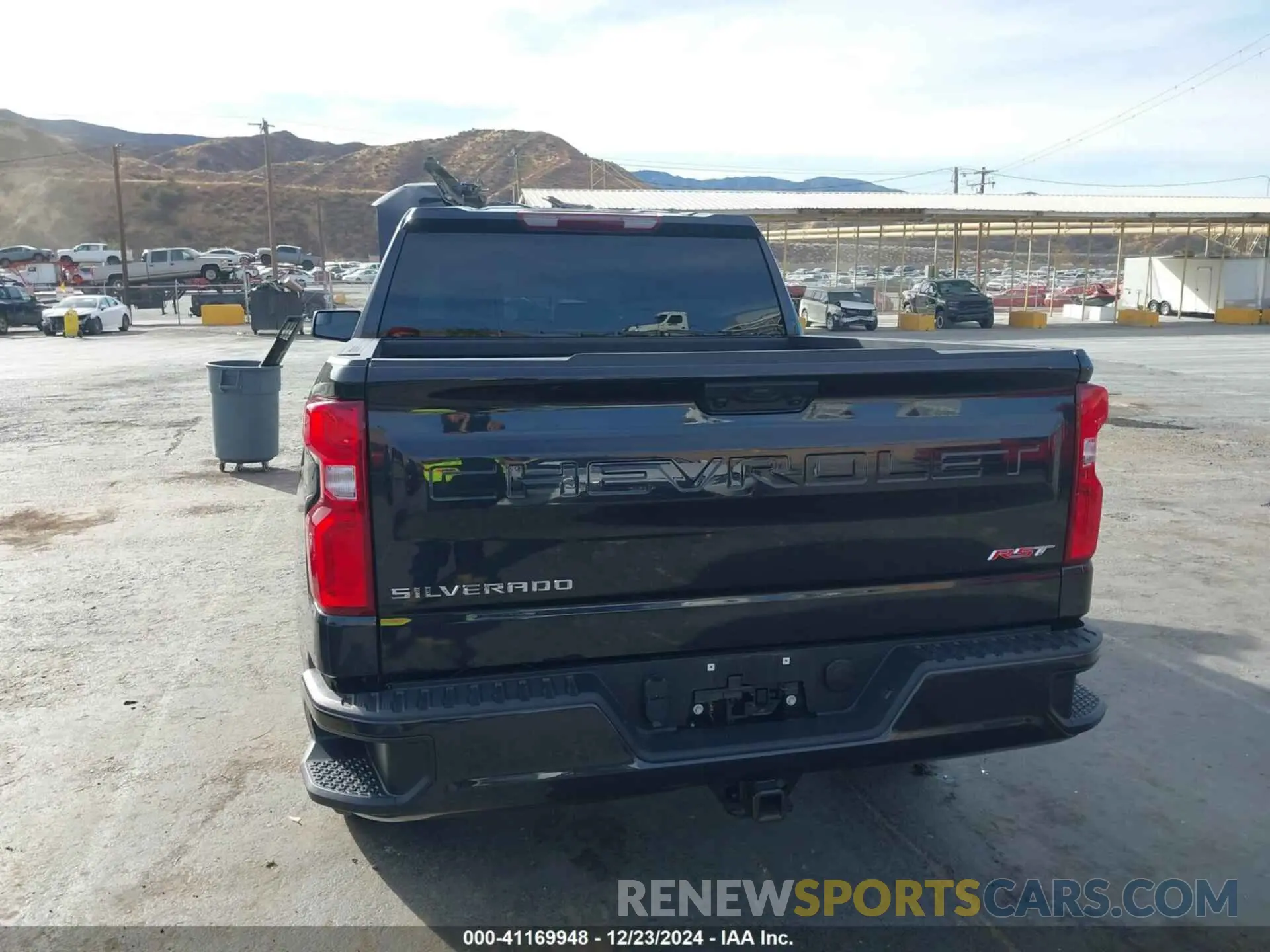 16 fotografías del automóvil dañado 1GCPADED3RZ351797 CHEVROLET SILVERADO 1500 2024