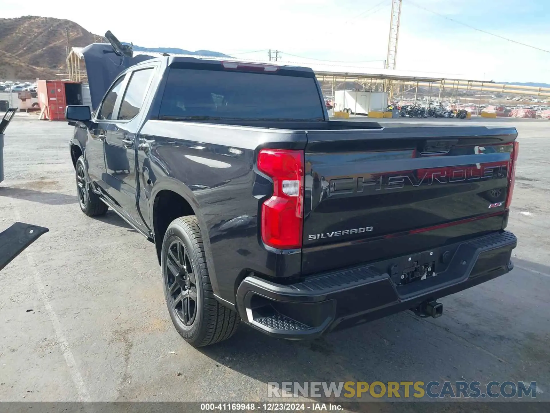 3 fotografías del automóvil dañado 1GCPADED3RZ351797 CHEVROLET SILVERADO 1500 2024