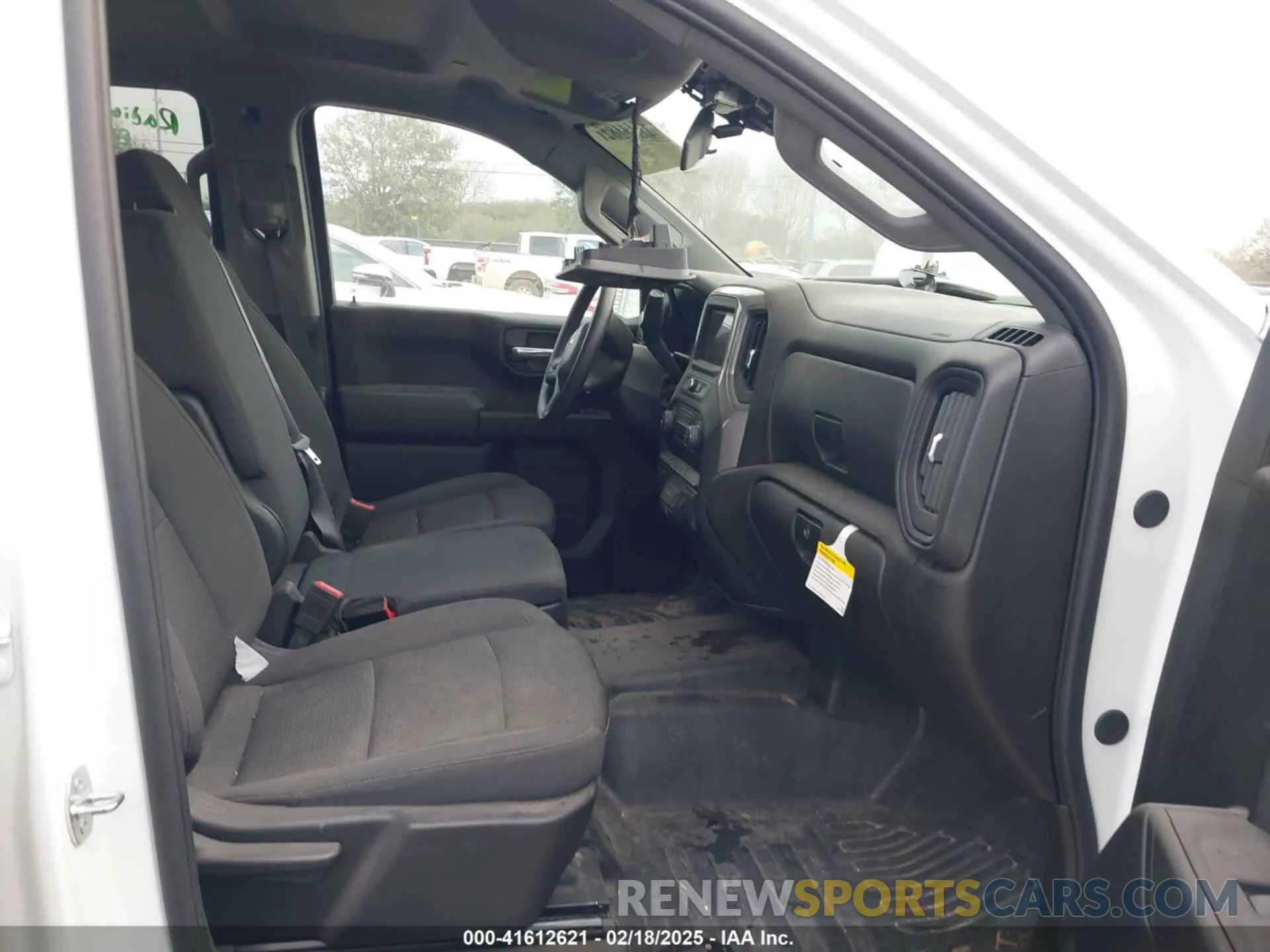 5 fotografías del automóvil dañado 1GCPDAEK1RZ221151 CHEVROLET SILVERADO 1500 2024