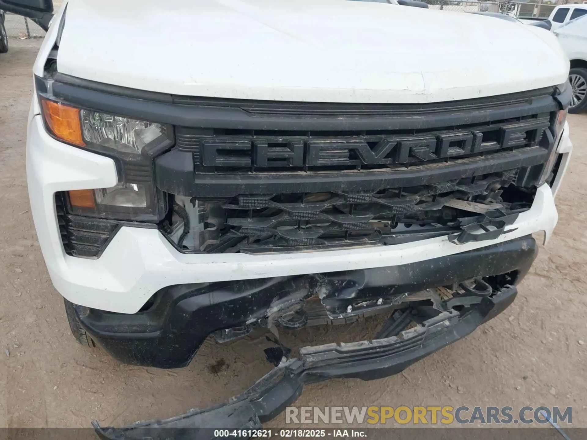6 fotografías del automóvil dañado 1GCPDAEK1RZ221151 CHEVROLET SILVERADO 1500 2024