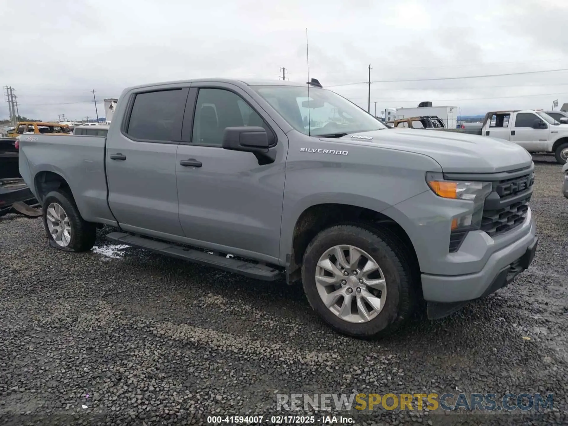 1 fotografías del automóvil dañado 1GCPDBEK2RZ322513 CHEVROLET SILVERADO 1500 2024