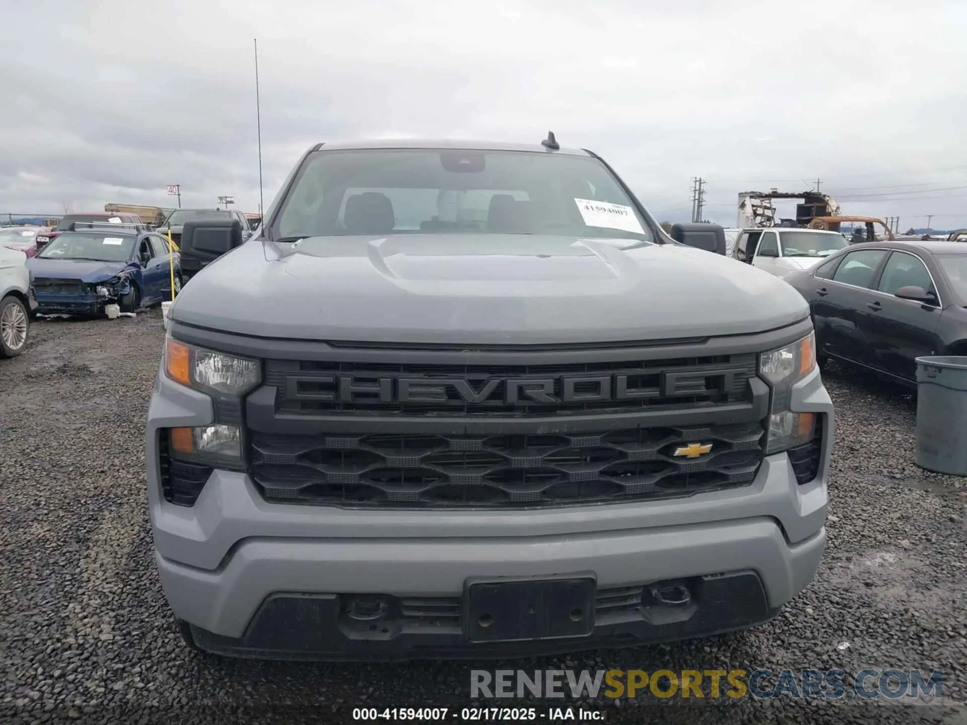 13 fotografías del automóvil dañado 1GCPDBEK2RZ322513 CHEVROLET SILVERADO 1500 2024