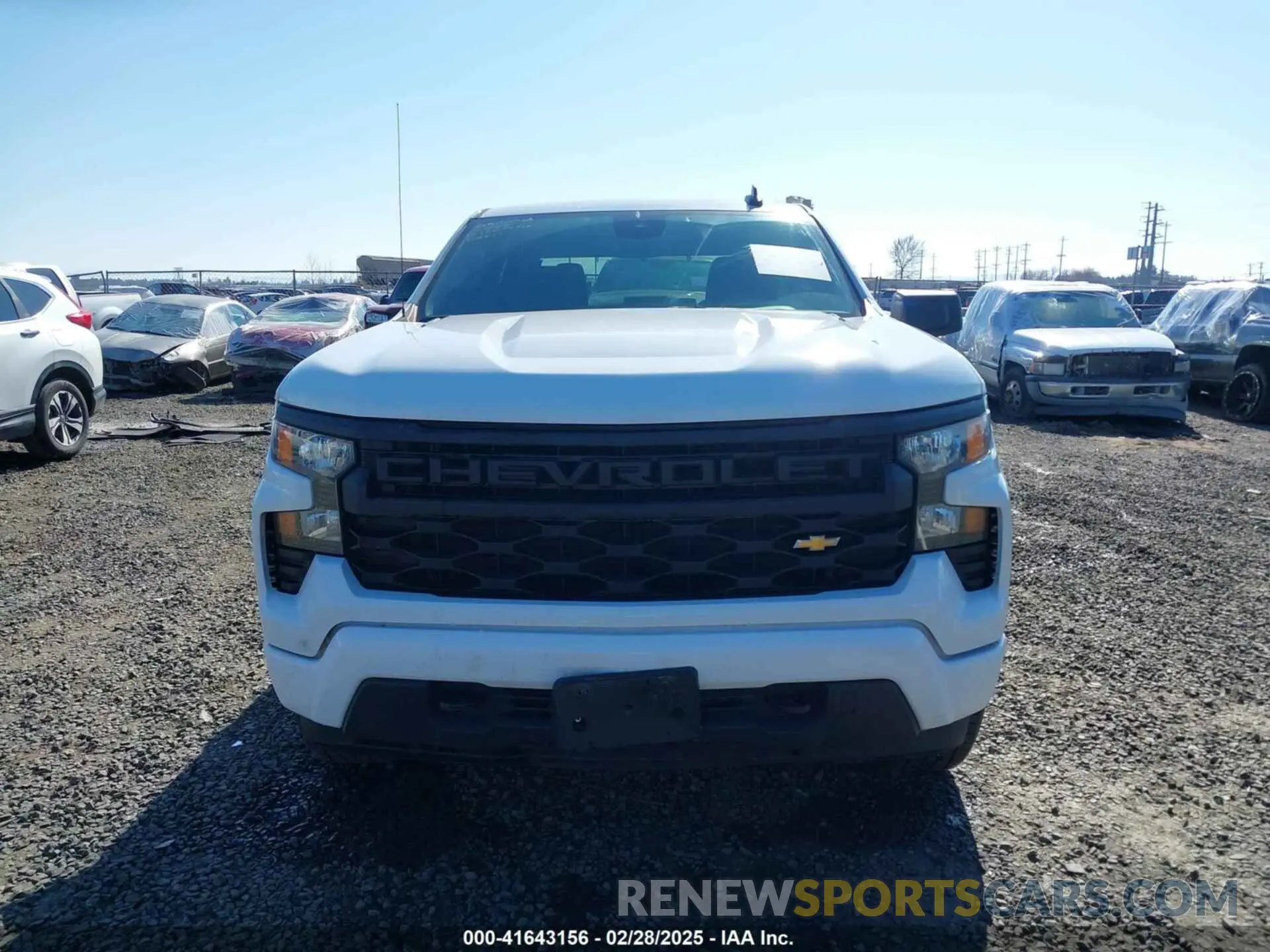 13 fotografías del automóvil dañado 1GCPDBEK2RZ329347 CHEVROLET SILVERADO 1500 2024