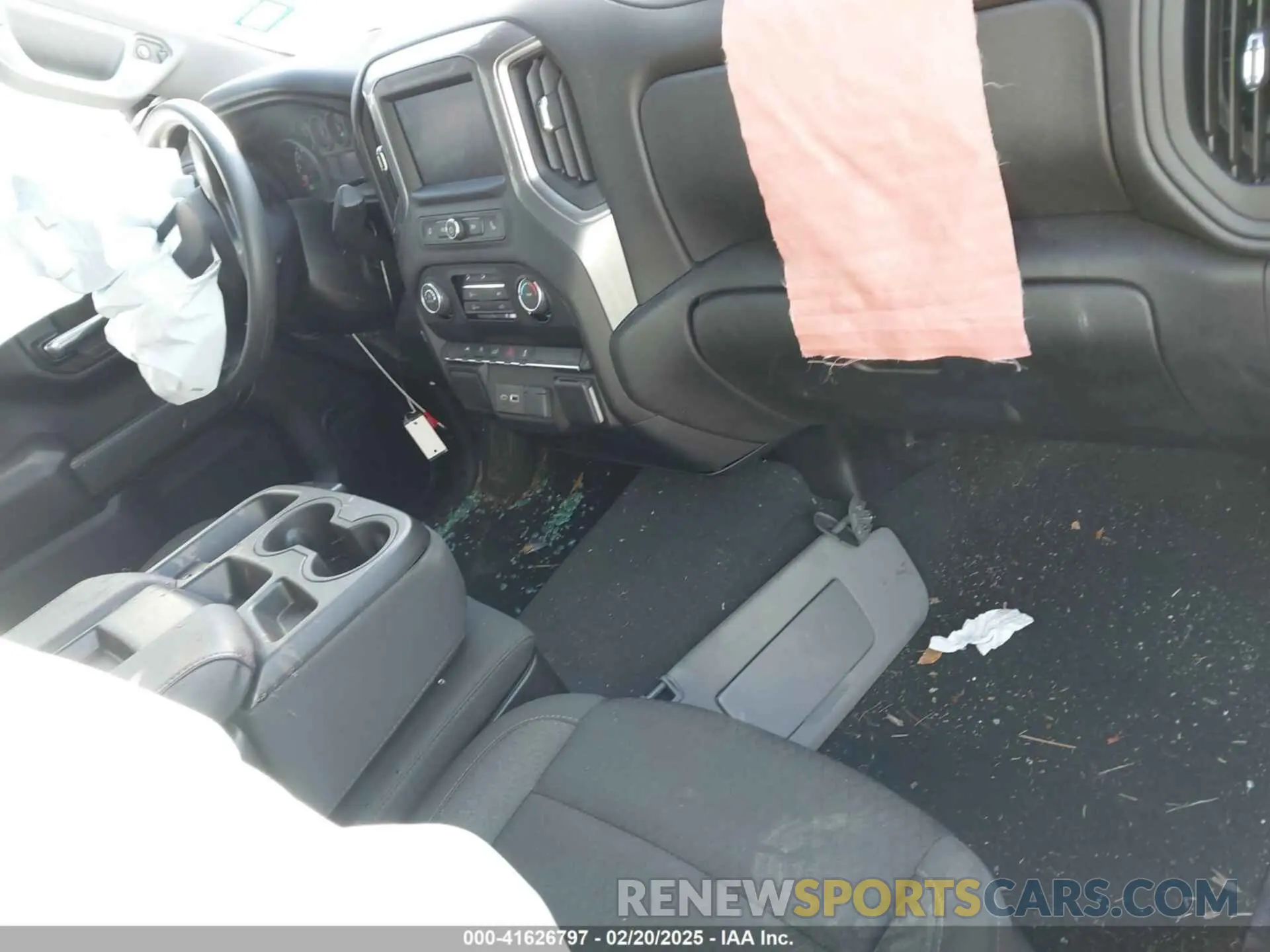 5 fotografías del automóvil dañado 1GCPDBEK4RZ220064 CHEVROLET SILVERADO 1500 2024