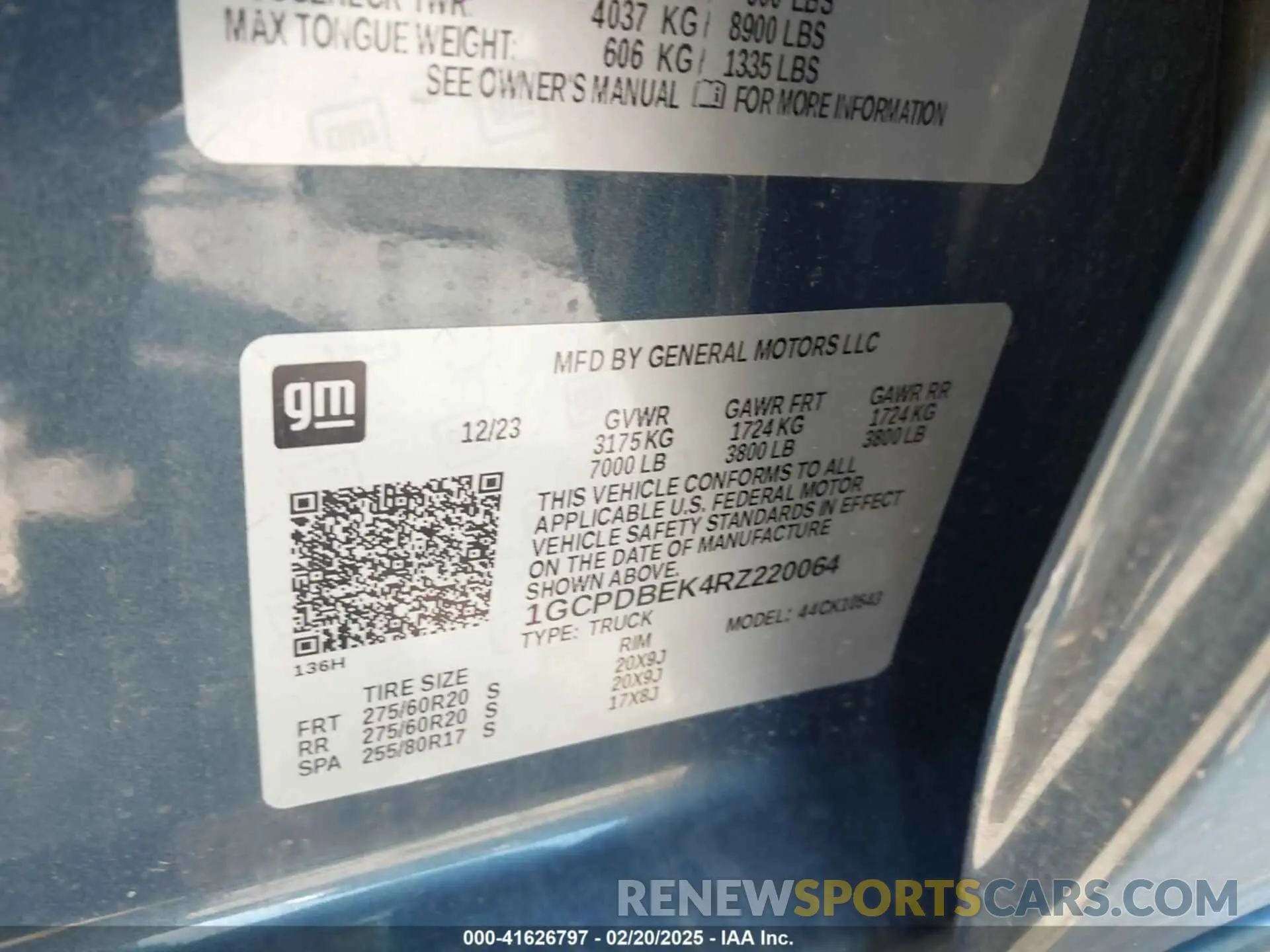 9 fotografías del automóvil dañado 1GCPDBEK4RZ220064 CHEVROLET SILVERADO 1500 2024