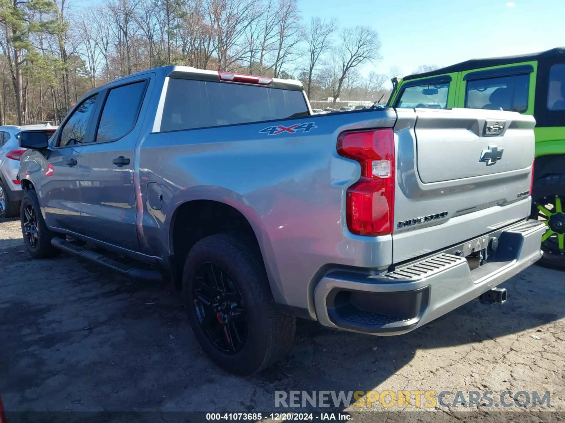 14 fotografías del automóvil dañado 1GCPDBEK4RZ233798 CHEVROLET SILVERADO 1500 2024