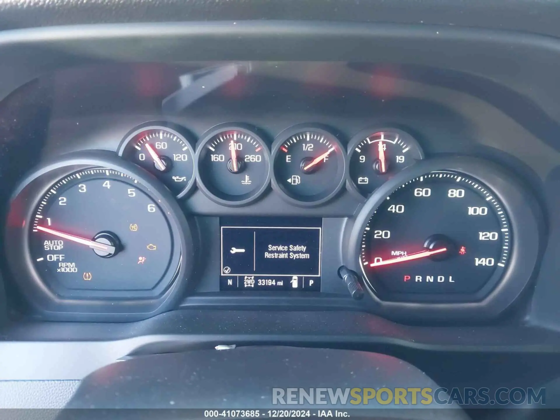 7 fotografías del automóvil dañado 1GCPDBEK4RZ233798 CHEVROLET SILVERADO 1500 2024