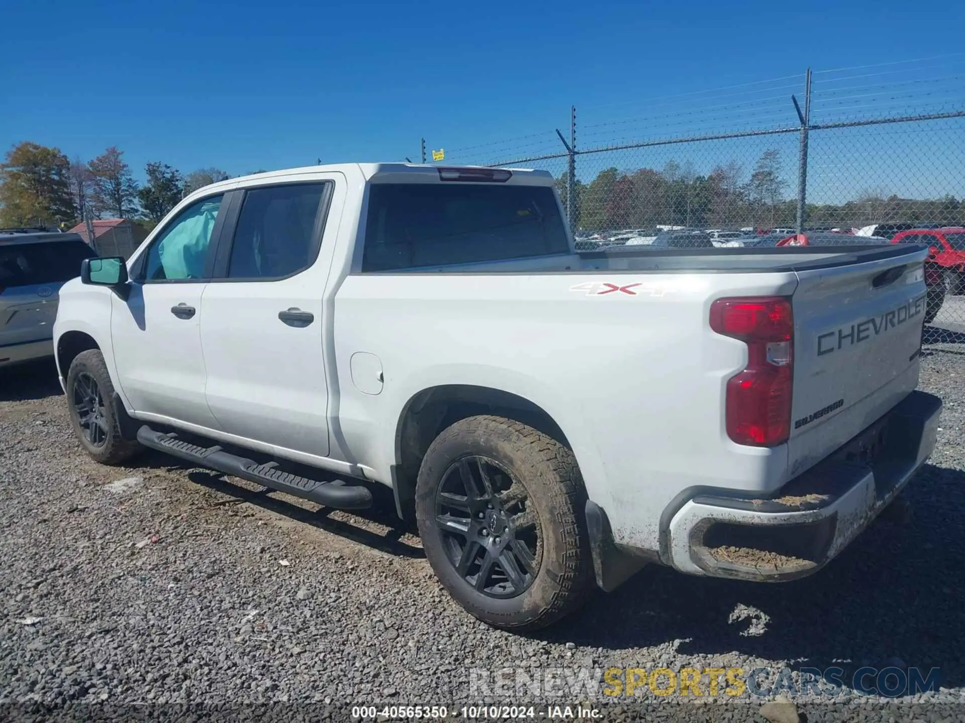 3 fotografías del automóvil dañado 1GCPDBEK5RZ181016 CHEVROLET SILVERADO 1500 2024