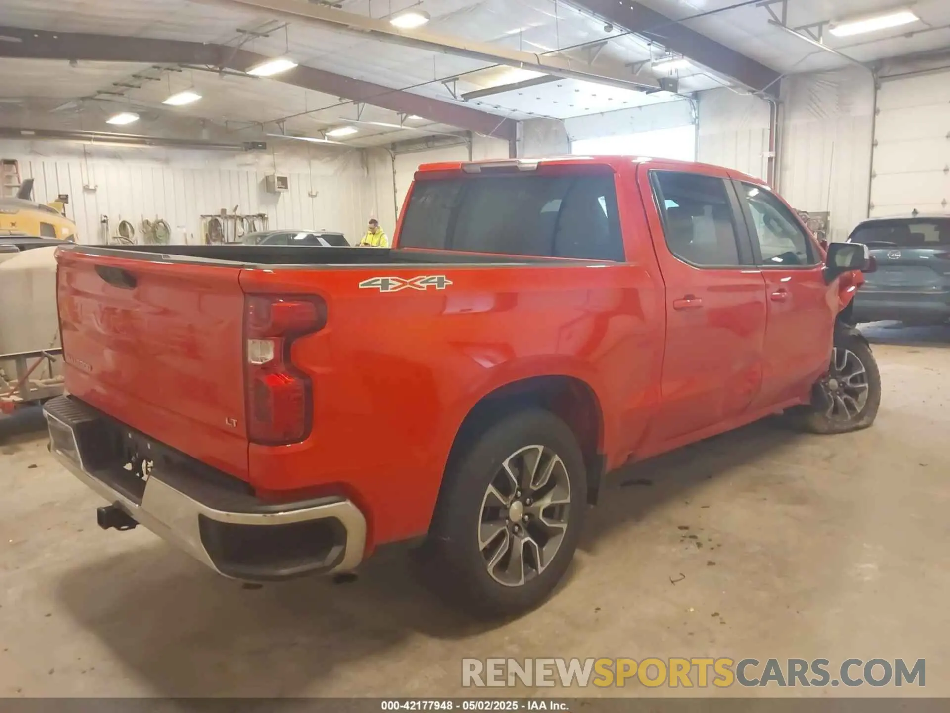 4 fotografías del automóvil dañado 1GCPDKEK0RZ107566 CHEVROLET SILVERADO 1500 2024