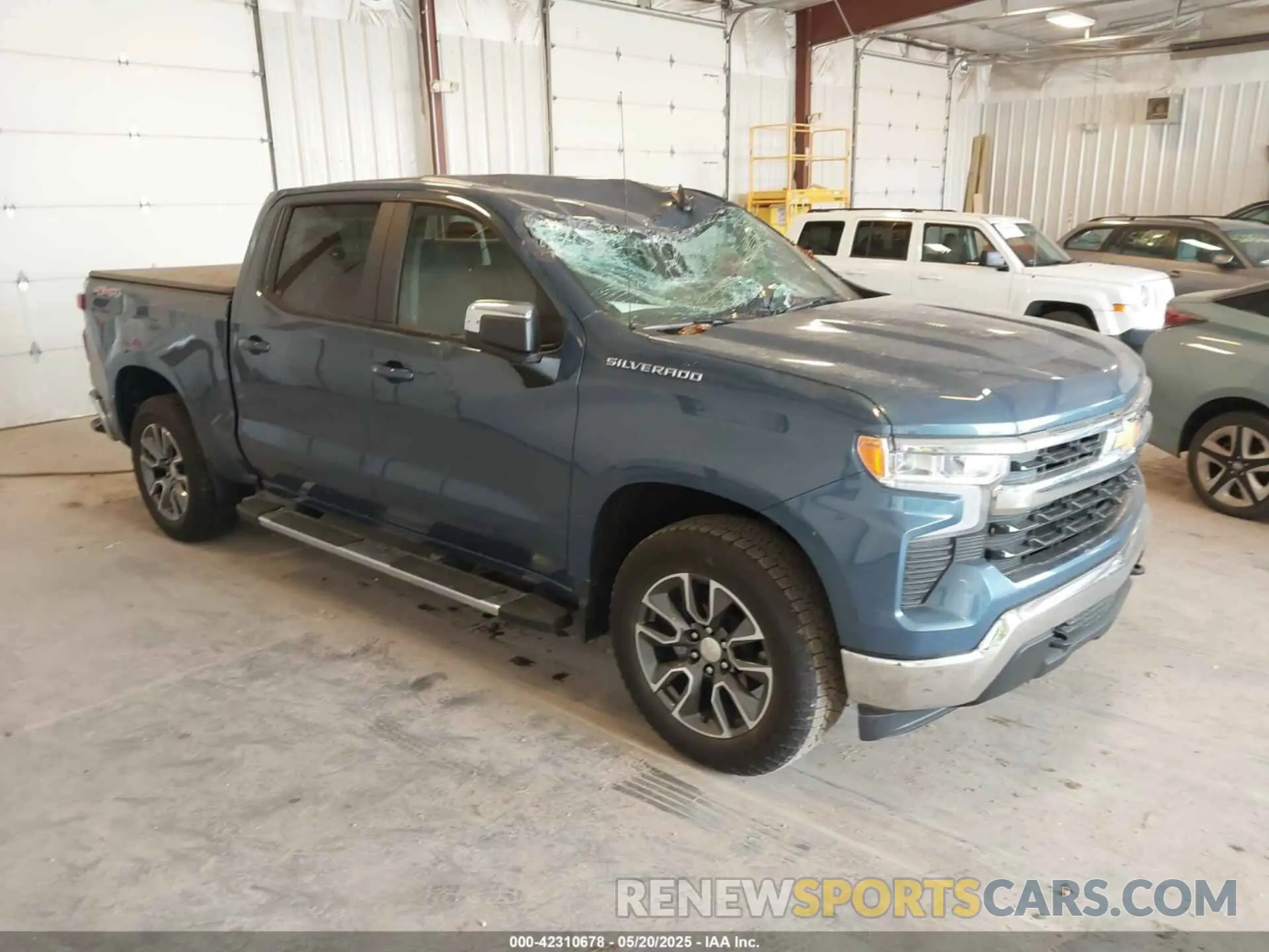 1 fotografías del automóvil dañado 1GCPDKEK0RZ294212 CHEVROLET SILVERADO 1500 2024