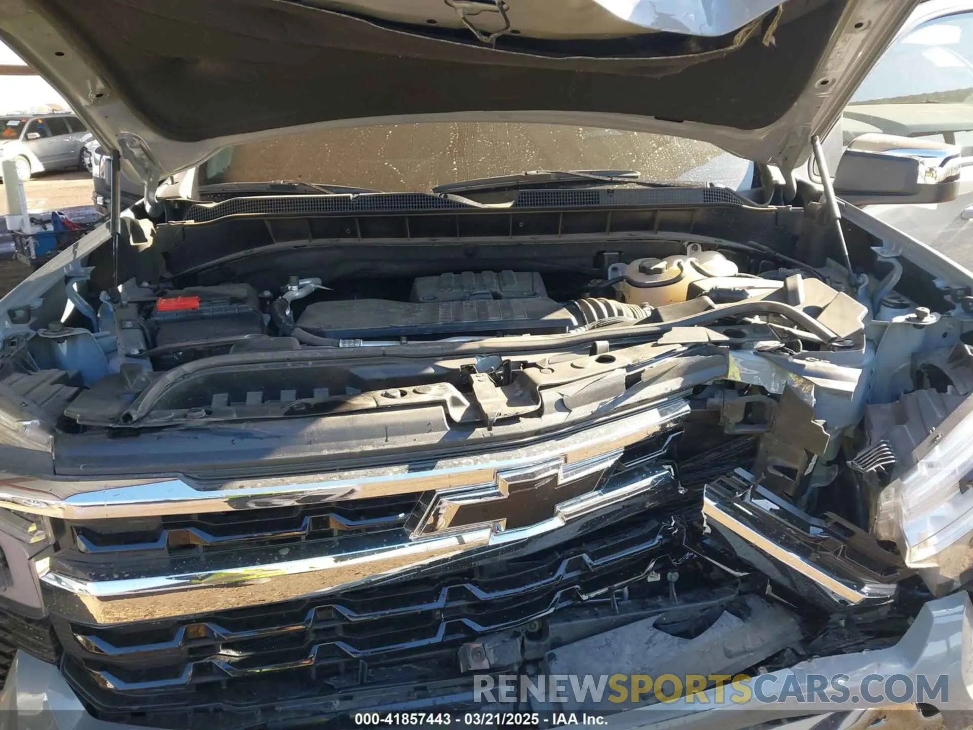 10 fotografías del automóvil dañado 1GCPDKEK2RZ359108 CHEVROLET SILVERADO 1500 2024