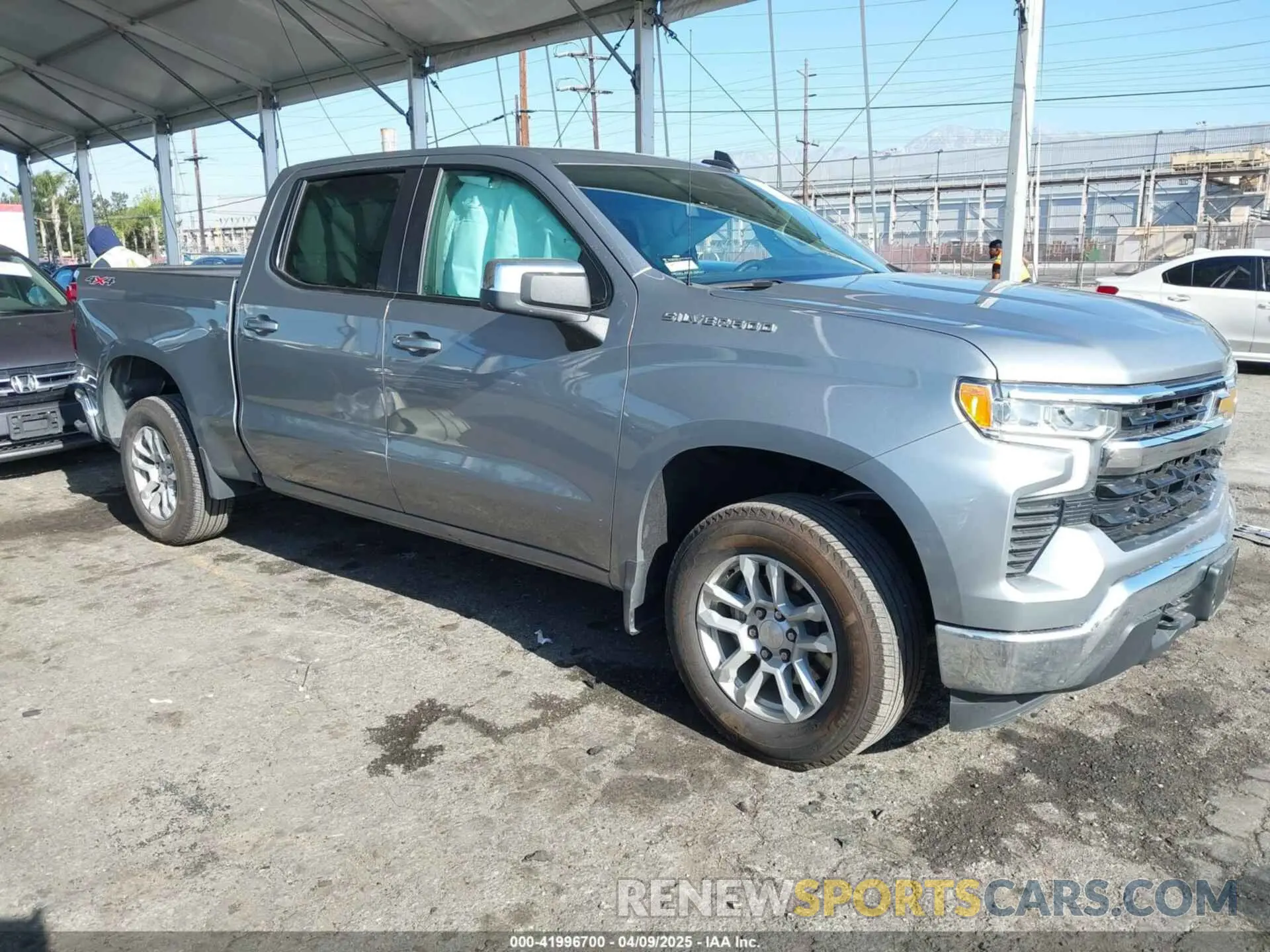 1 fotografías del automóvil dañado 1GCPDKEK4RZ261794 CHEVROLET SILVERADO 1500 2024