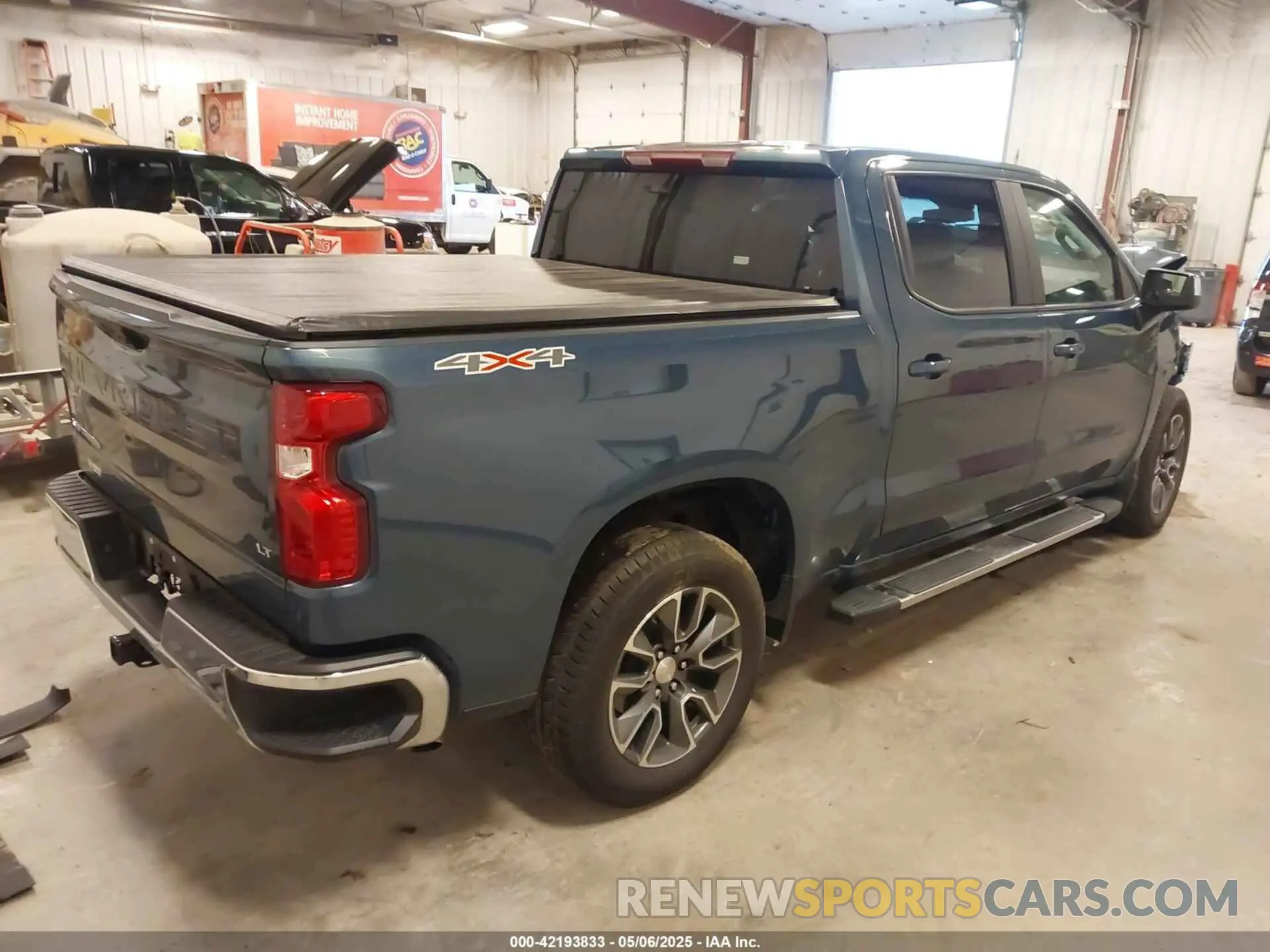 4 fotografías del automóvil dañado 1GCPDKEKXRZ244644 CHEVROLET SILVERADO 1500 2024