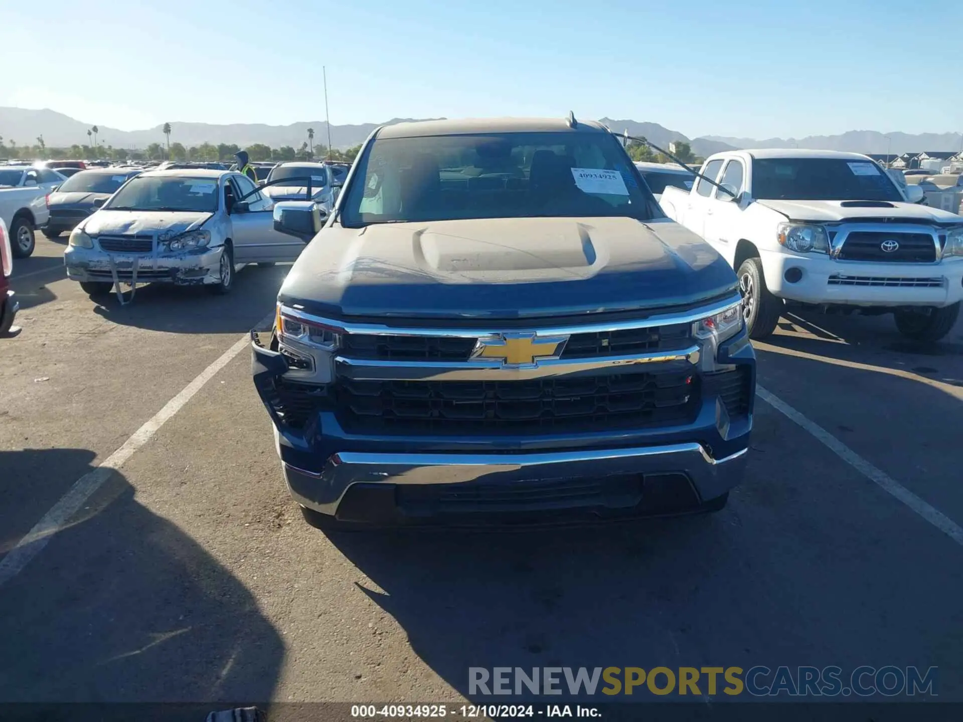 12 fotografías del automóvil dañado 1GCRACEK1RZ395069 CHEVROLET SILVERADO 1500 2024