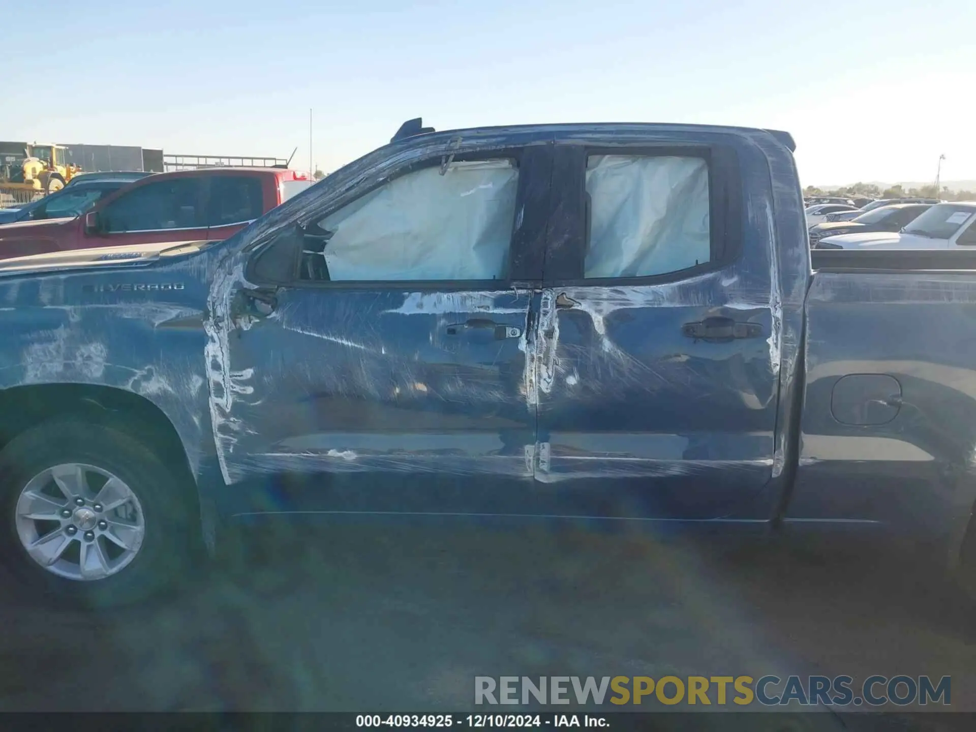 14 fotografías del automóvil dañado 1GCRACEK1RZ395069 CHEVROLET SILVERADO 1500 2024
