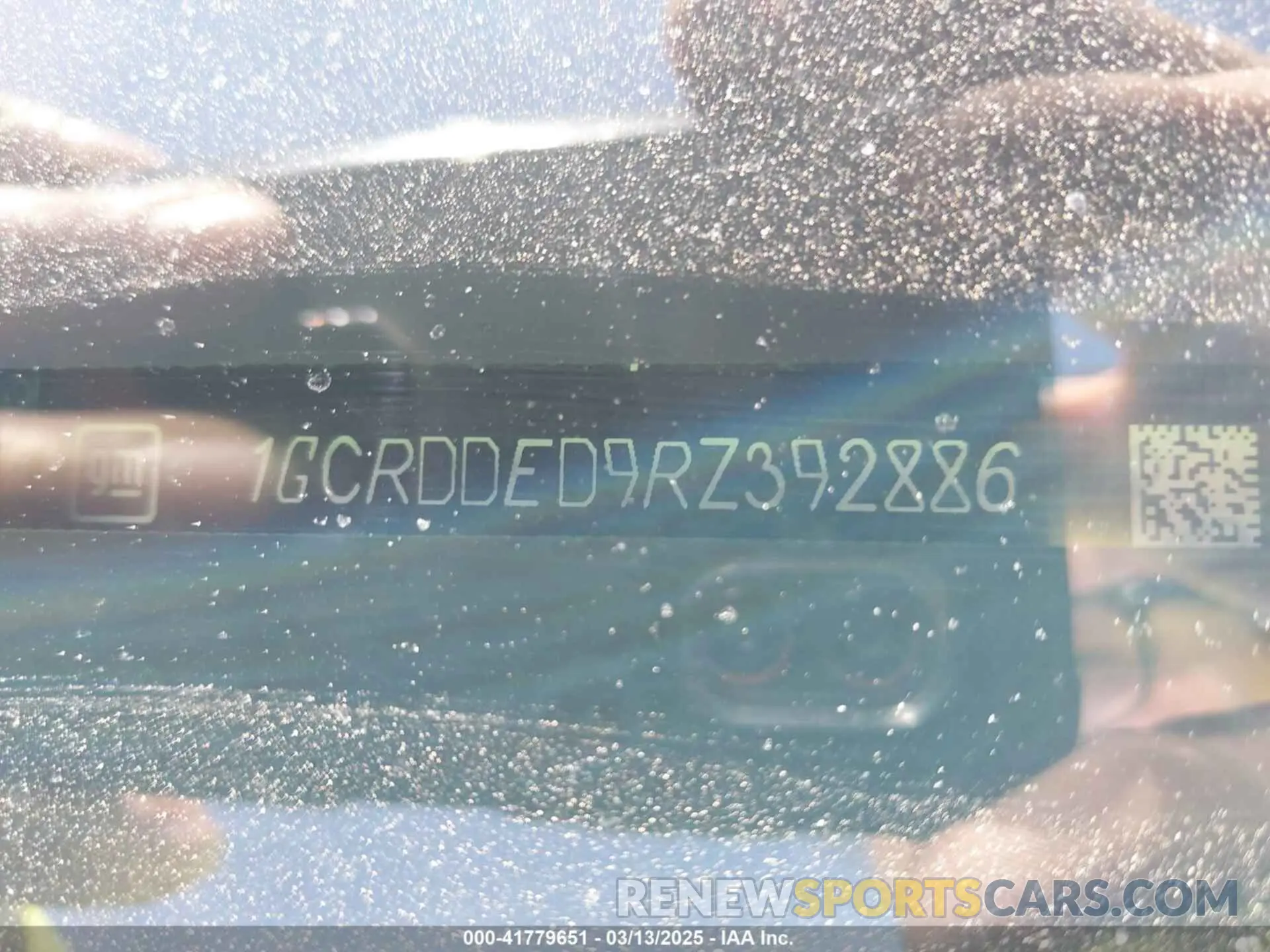 9 fotografías del automóvil dañado 1GCRDDED9RZ392886 CHEVROLET SILVERADO 1500 2024