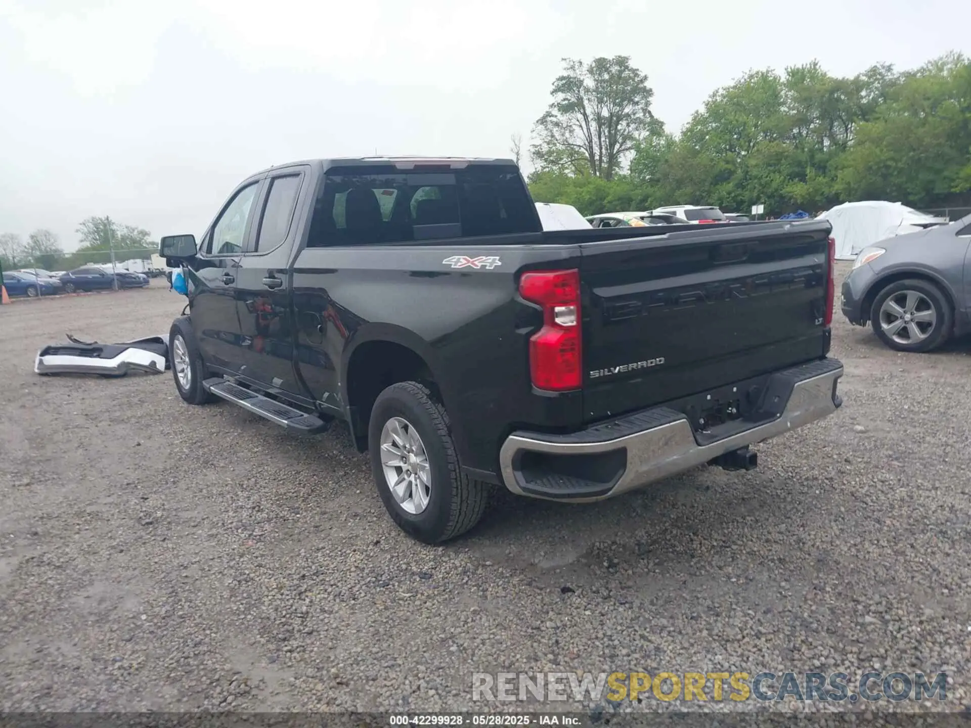 3 fotografías del automóvil dañado 1GCRDDEK3RZ339597 CHEVROLET SILVERADO 1500 2024
