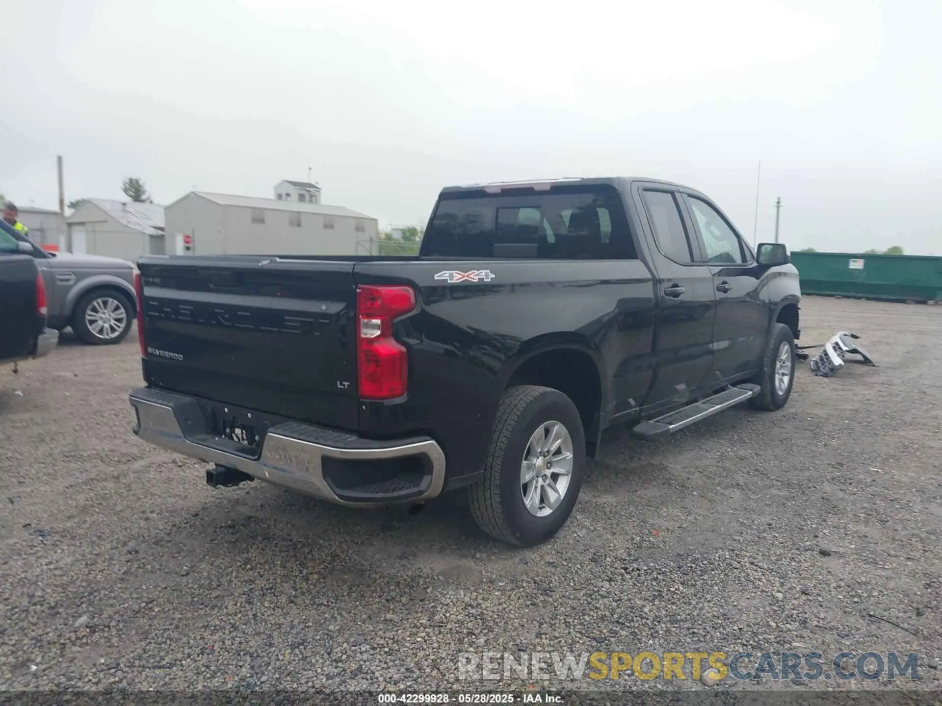 4 fotografías del automóvil dañado 1GCRDDEK3RZ339597 CHEVROLET SILVERADO 1500 2024