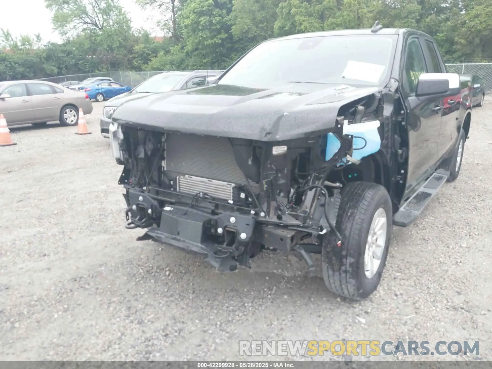 6 fotografías del automóvil dañado 1GCRDDEK3RZ339597 CHEVROLET SILVERADO 1500 2024