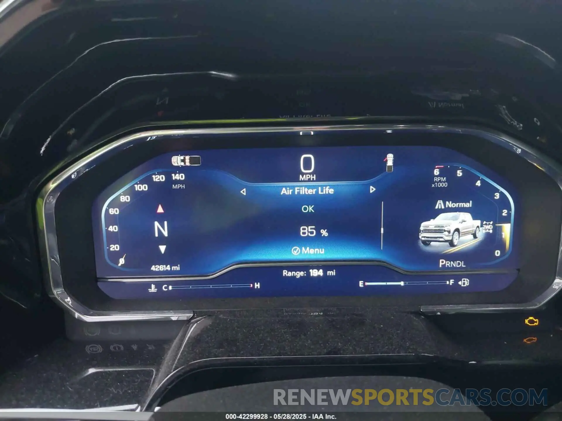 7 fotografías del automóvil dañado 1GCRDDEK3RZ339597 CHEVROLET SILVERADO 1500 2024